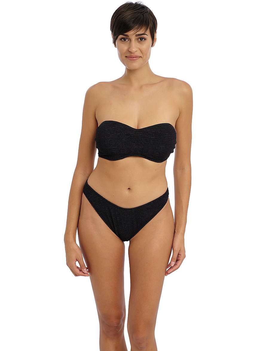 Freya - IBIZA WAVES UW BANDEAU BIKINI TOP 36 D - bandeau-bikiinid - black - 0