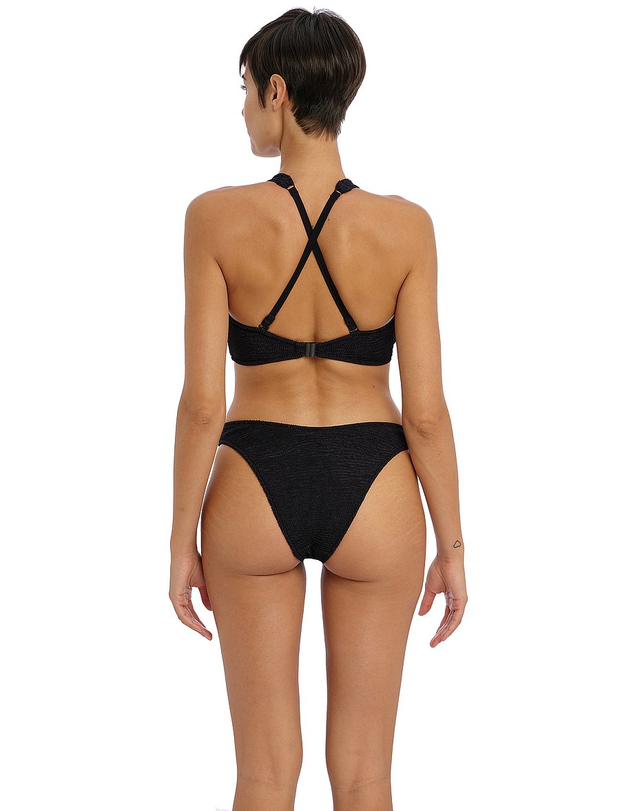 Freya - IBIZA WAVES BIKINI BRIEF - bikini-slips - black - 3