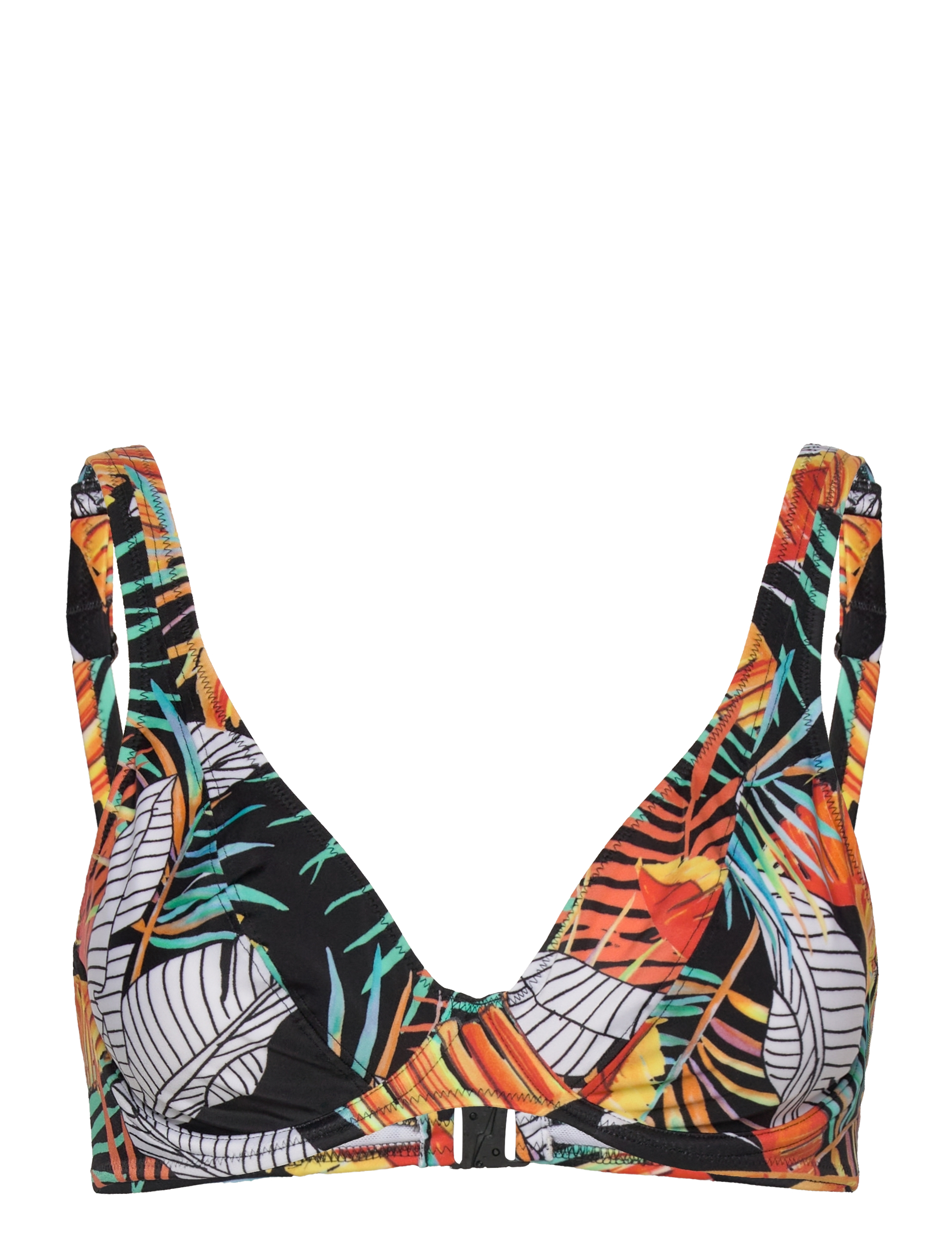 FREYA Samba Nights Uw High Apex Bikini Oberteil 36 Ff Patterned - Dx65 - Damen