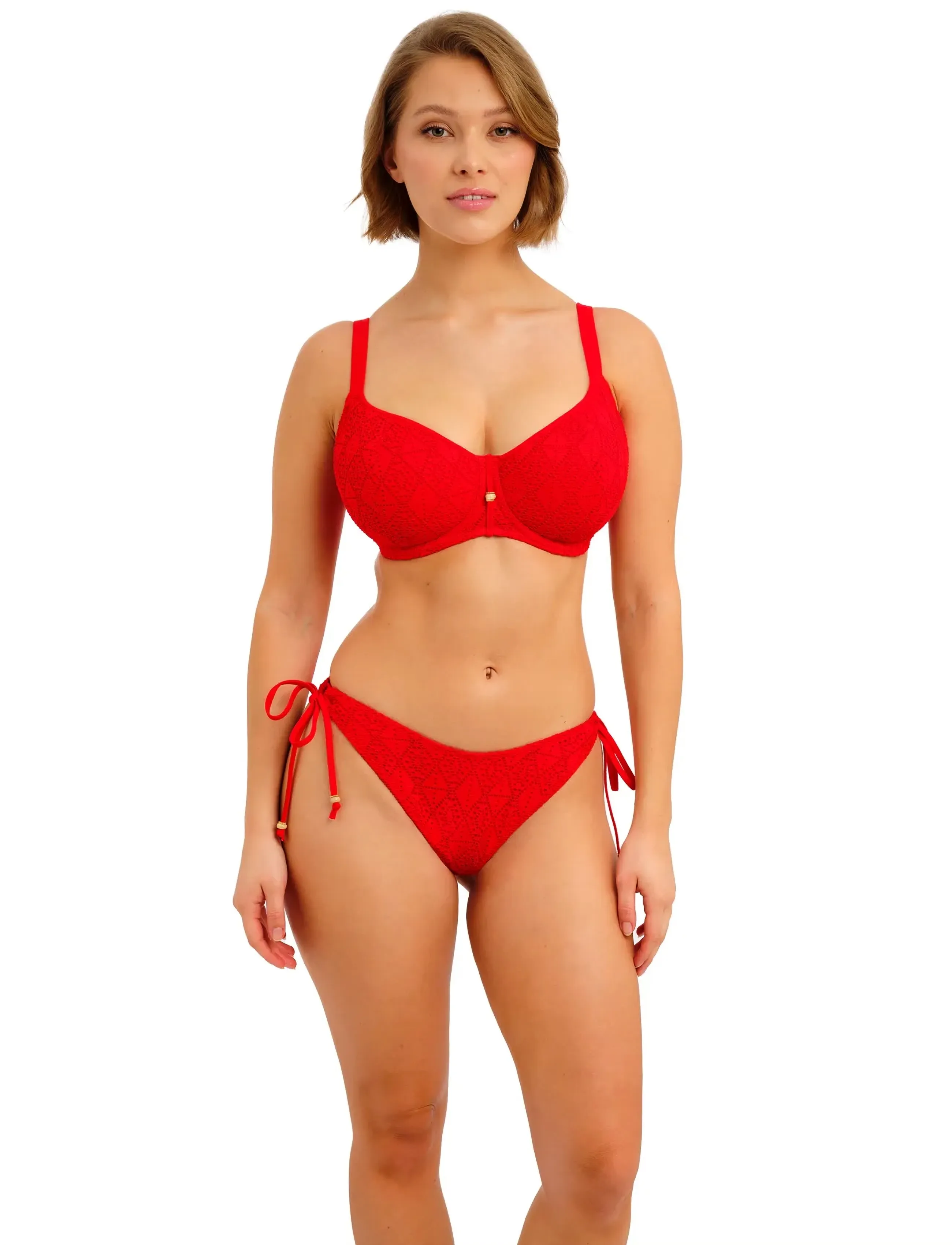 Freya Nomad Nights, XL, Red, Bikinitrusser > Bikinier Med Sidebånd, Dame