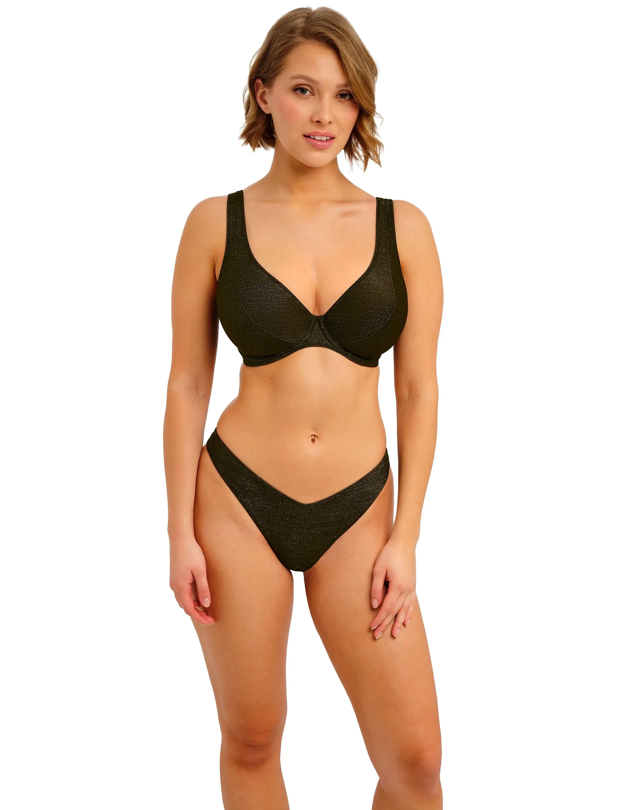 Freya Arizona Wave, L, Black, Bikiniunderdele > Bikinitrusser, Dame