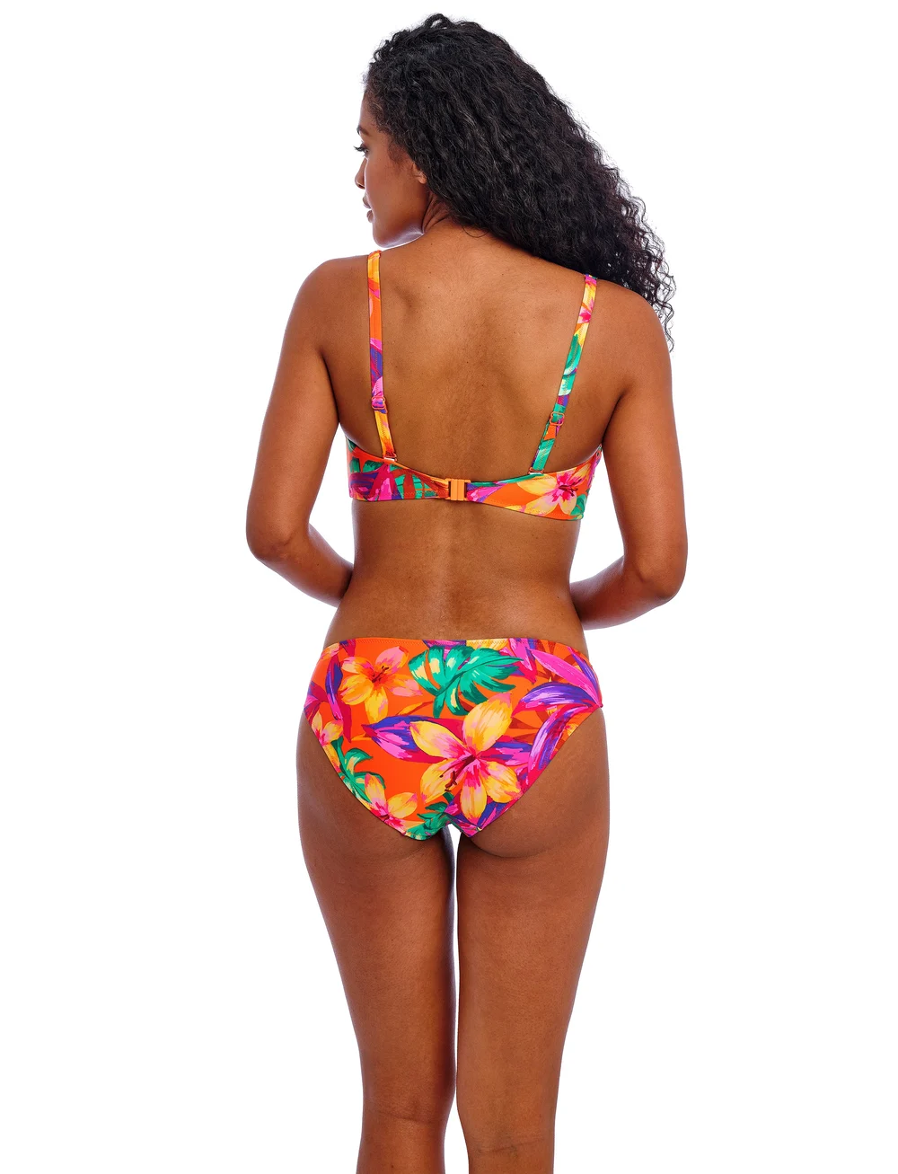 Freya - SUN HAZE - bikini overdele - mandarin - 2