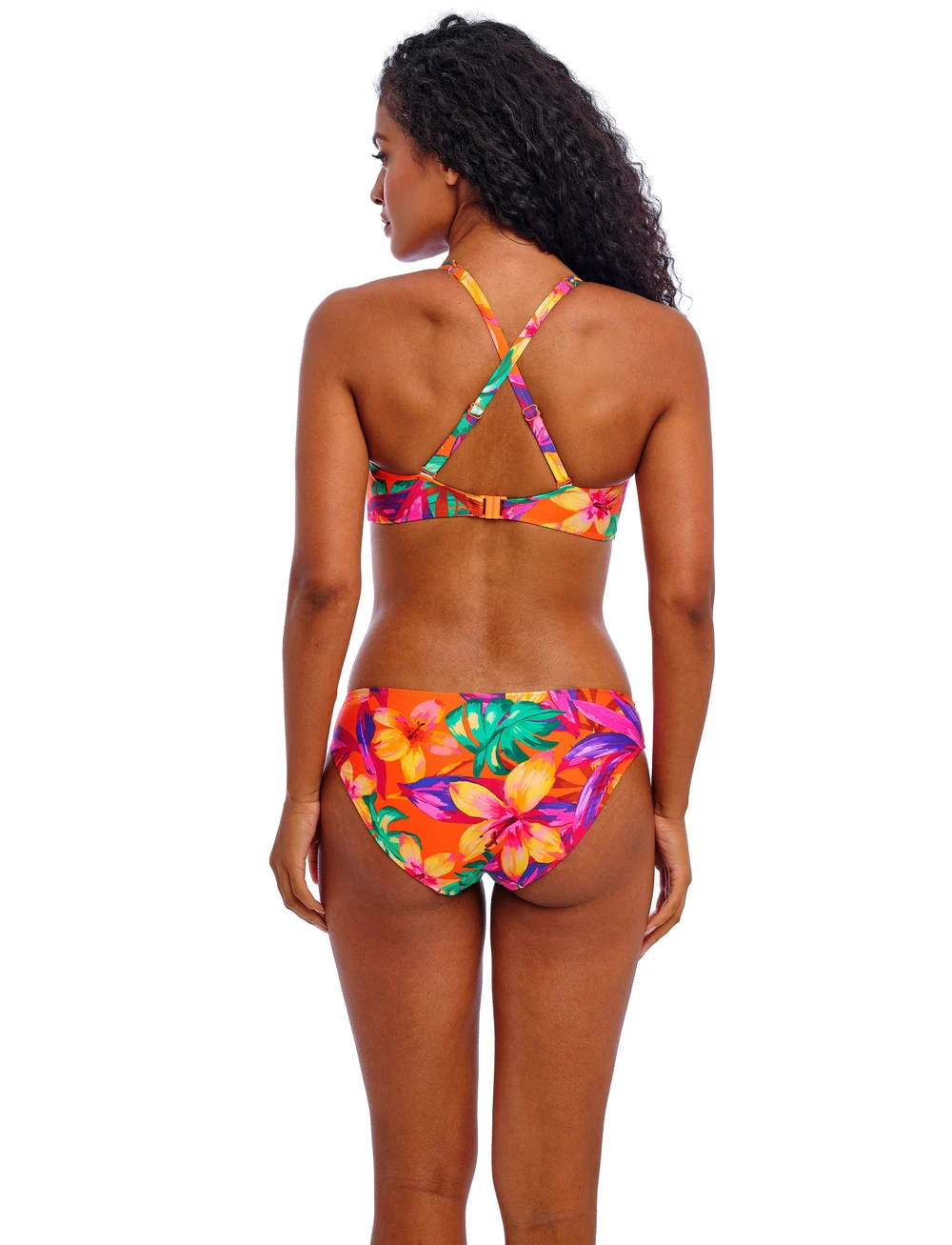 Freya - SUN HAZE - bikini overdele - mandarin - 3