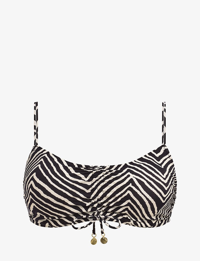 Freya - FIJI FALLS - bandeau-bikinis - black - 1