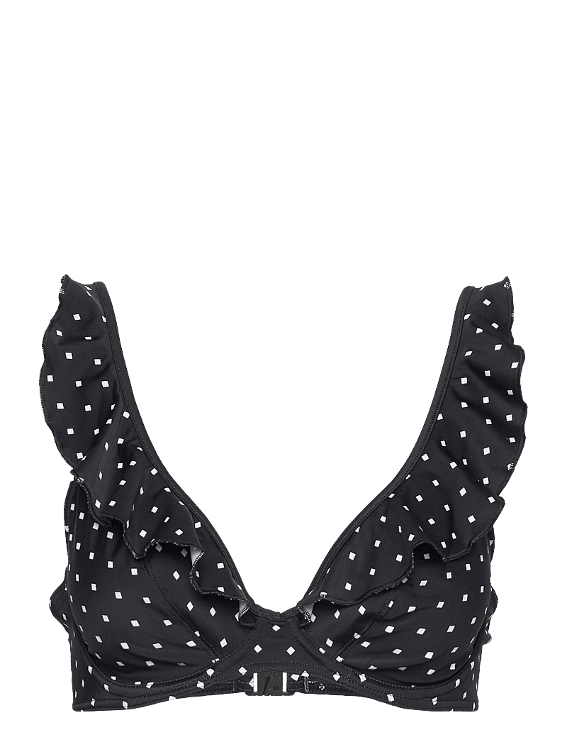 Freya - JEWEL COVE UW HIGH APEX BIKINI TOP 30 D - bikinitoppe med bøjle - black - 0