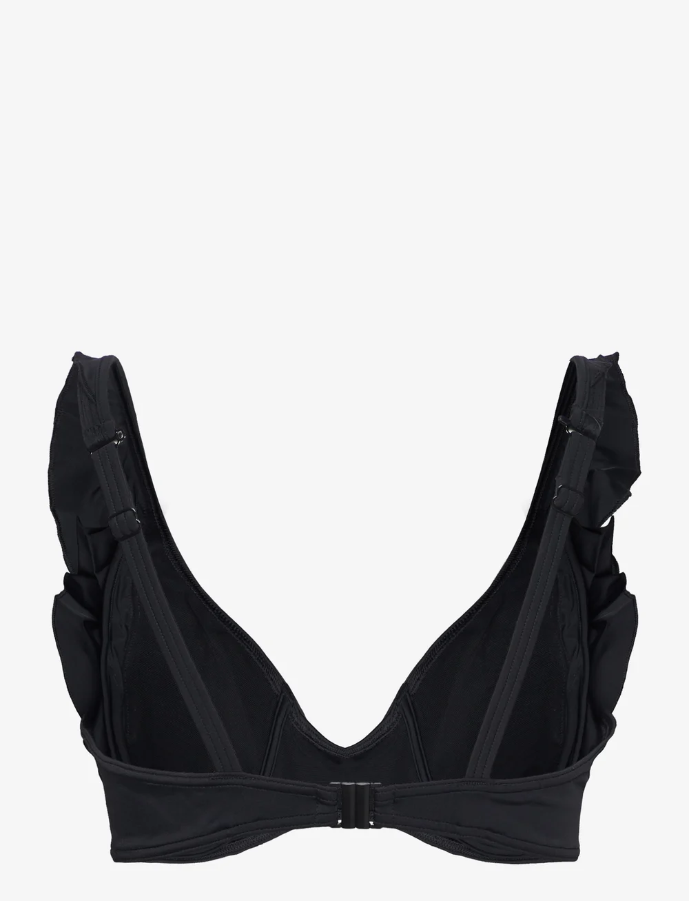 Freya - JEWEL COVE UW HIGH APEX BIKINI TOP - bikinitoppe med bøjle - plain black - 1