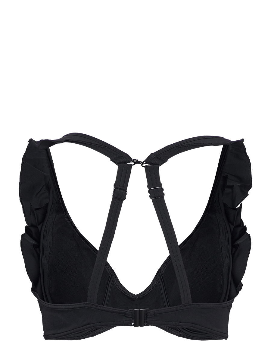 Freya - JEWEL COVE - vír bikinitoppar - plain black - 2