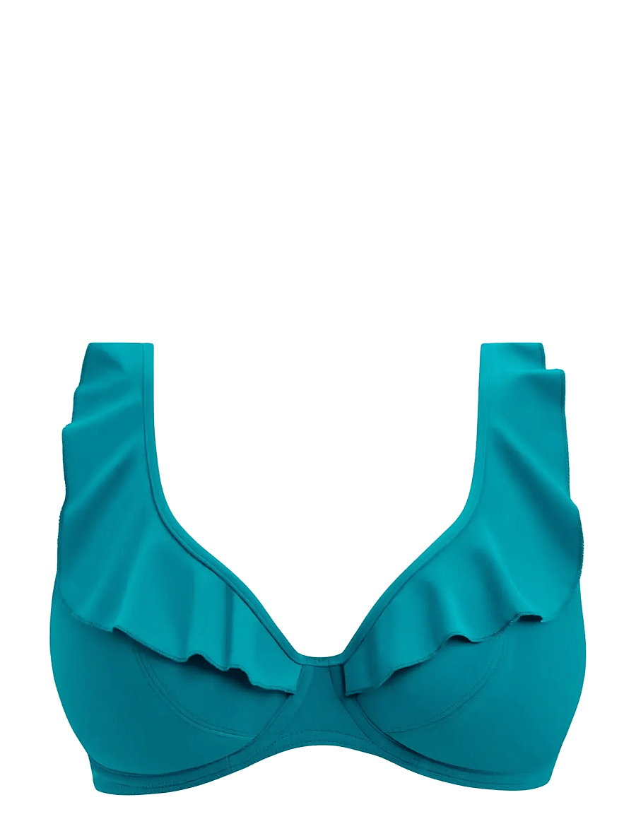 Freya - JEWEL COVE UW HIGH APEX BIKINI TOP 30 D - bikinitoppe med bøjle - plain moonstone - 1