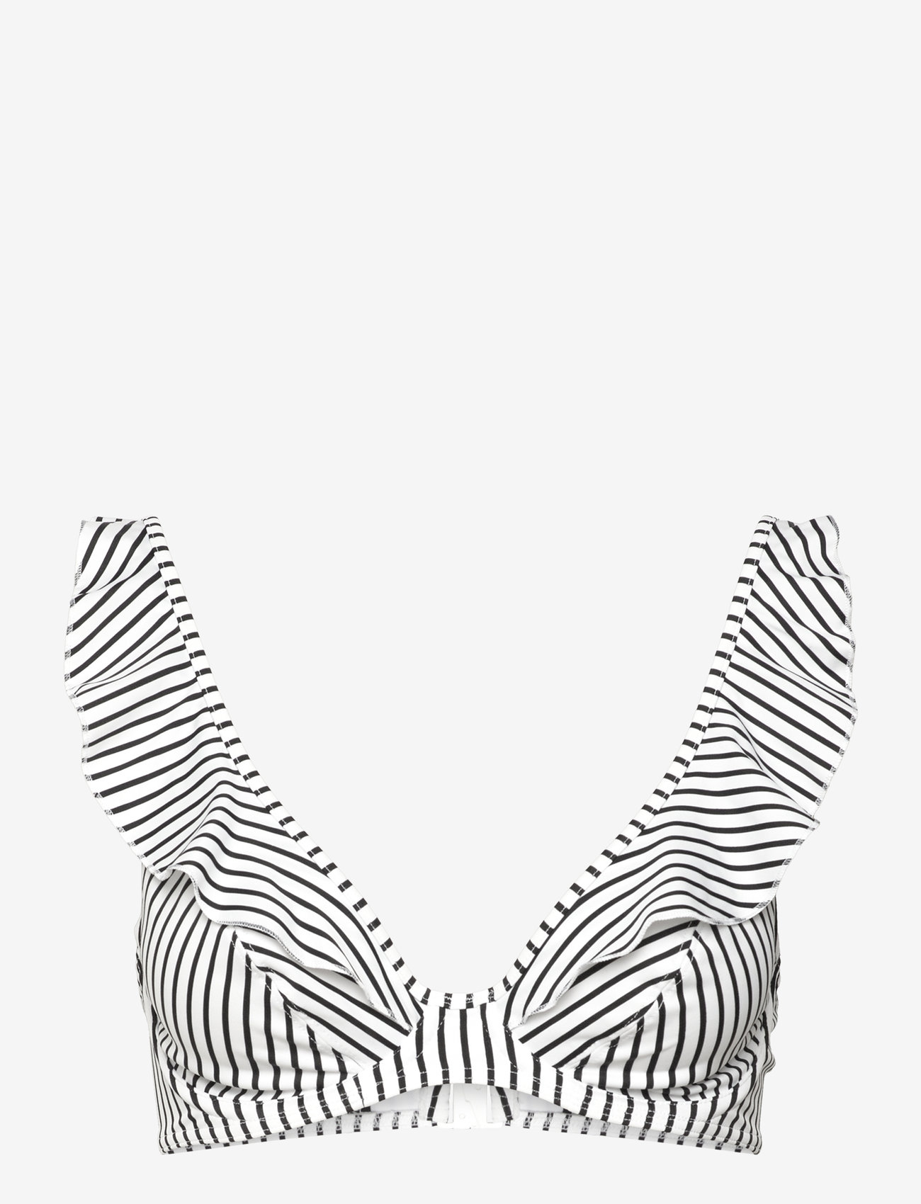 Freya - JEWEL COVE - bikinitoppar med bygel - stripe black - 1