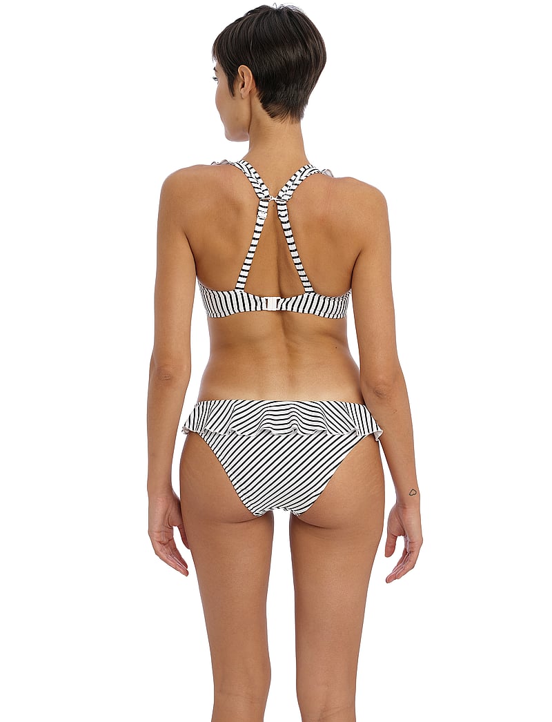 Freya - JEWEL COVE - bikinitoppar med bygel - stripe black - 5