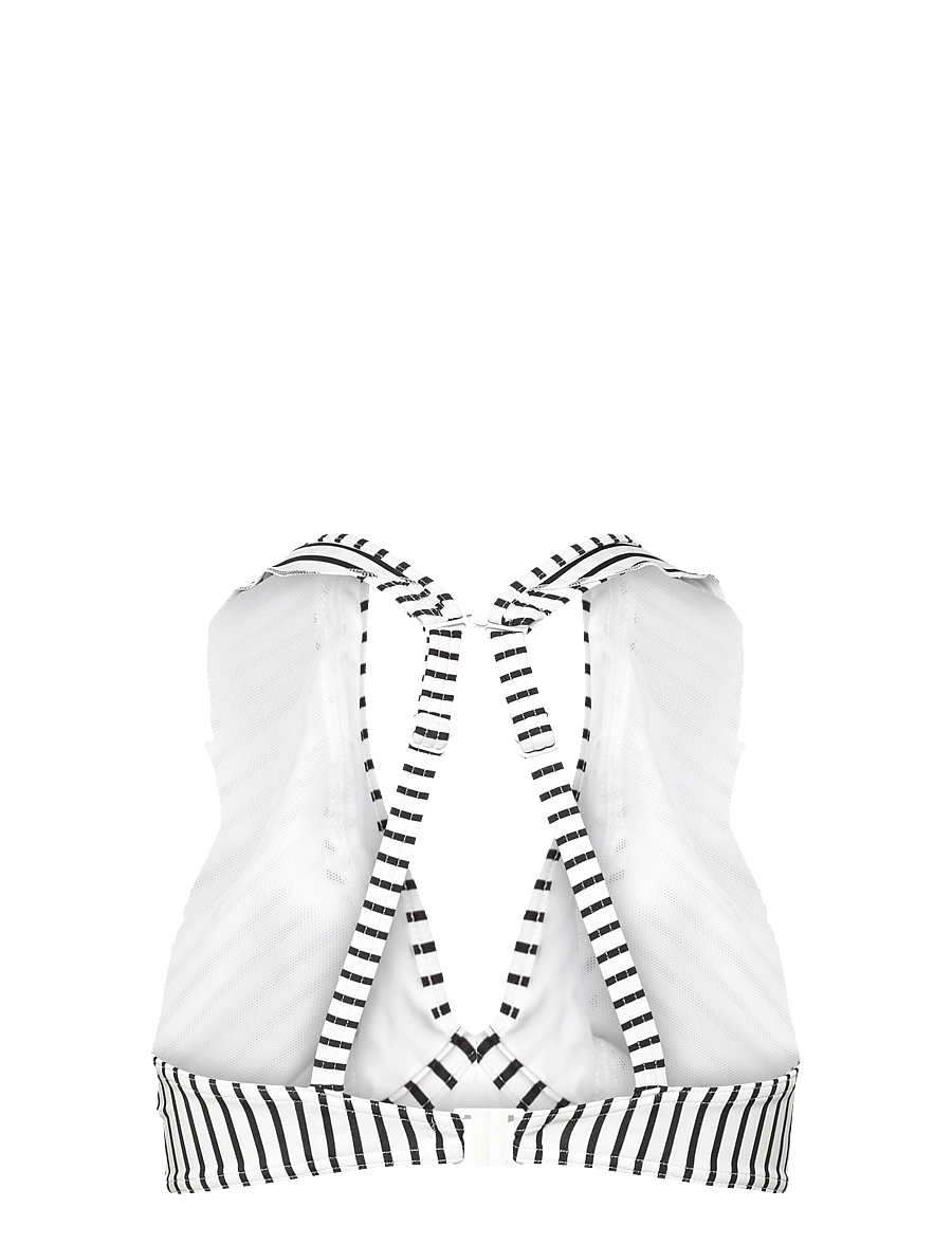 Freya - JEWEL COVE UW HIGH APEX BIKINI TOP 30 D - bikinitoppe med bøjle - stripe black - 3