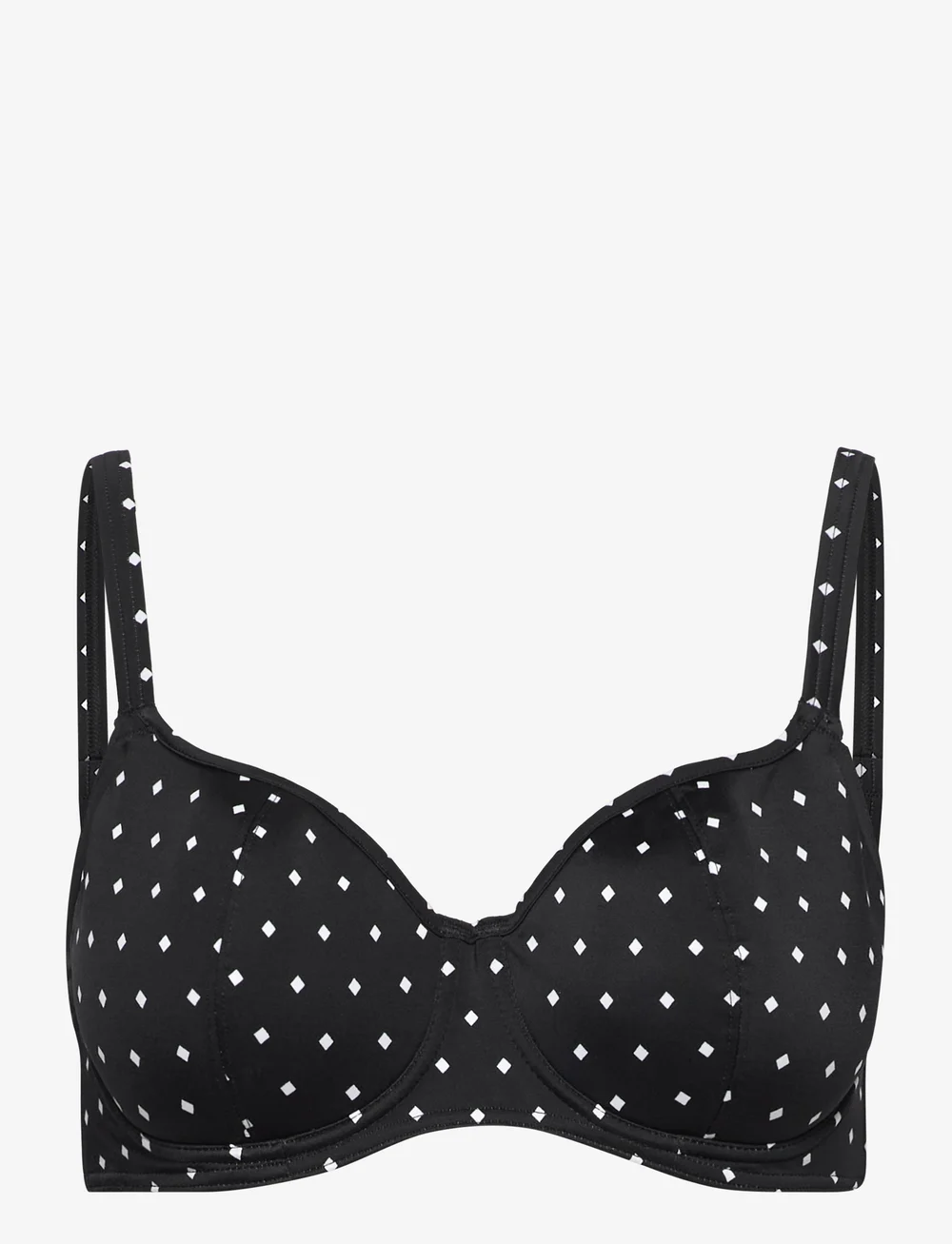 Freya - JEWEL COVE - bikinitopp med spiler - black - 0