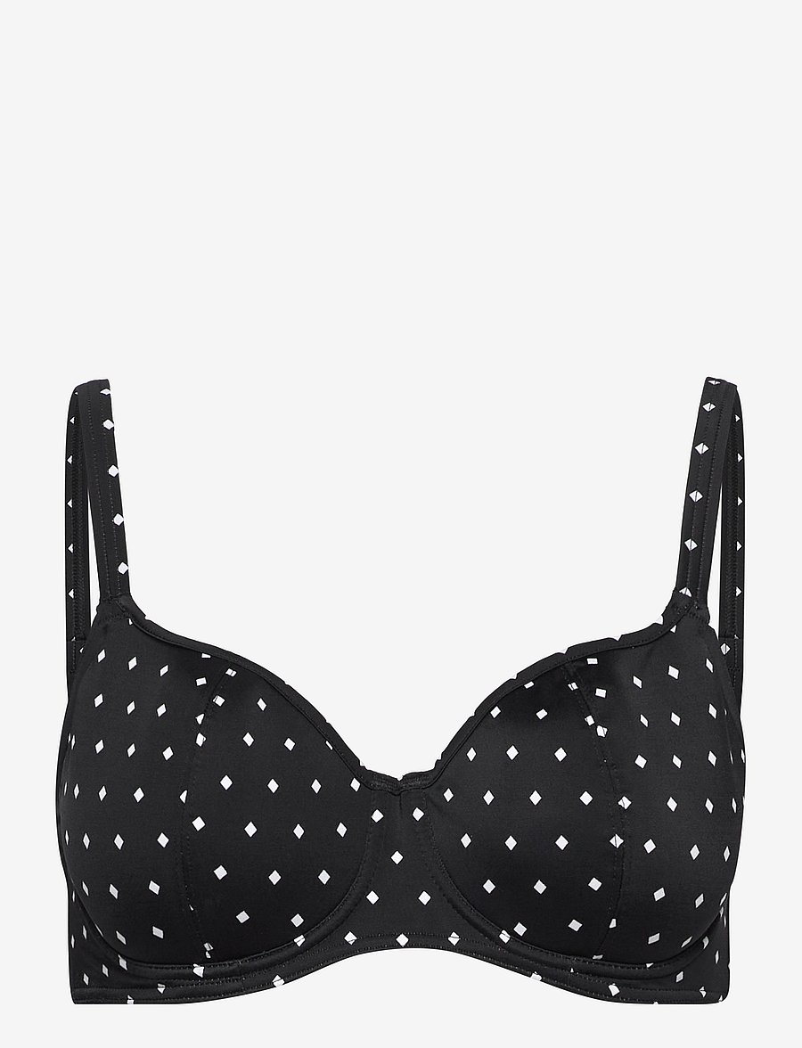 Freya - JEWEL COVE - bikinitoppar med bygel - black - 0