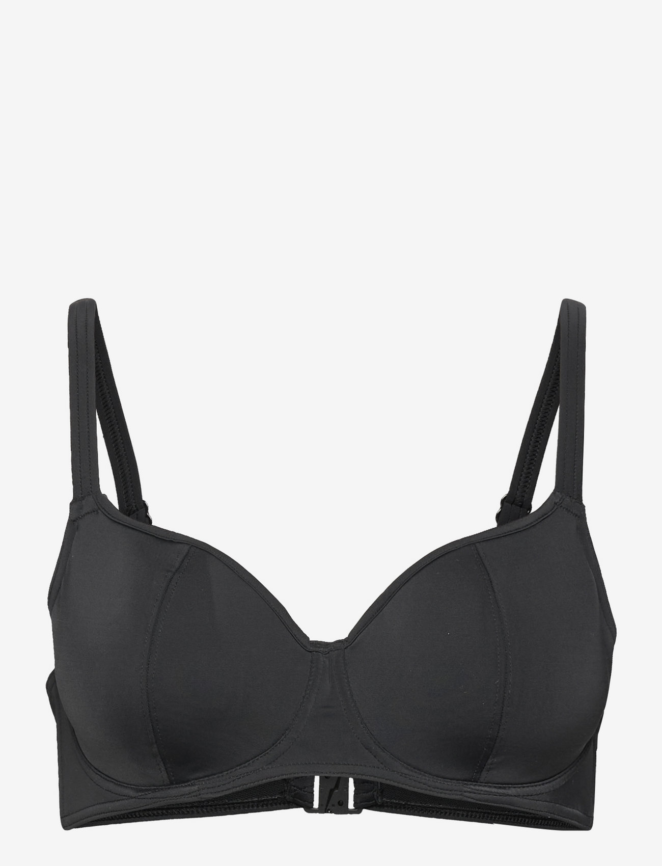 Freya - JEWEL COVE UW SWEETHEART BIKINI TOP - wired bikinitops - plain black - 0
