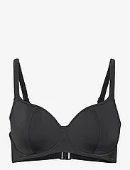 Freya - JEWEL COVE - bikini augšiņa ar lencēm - plain black - 0