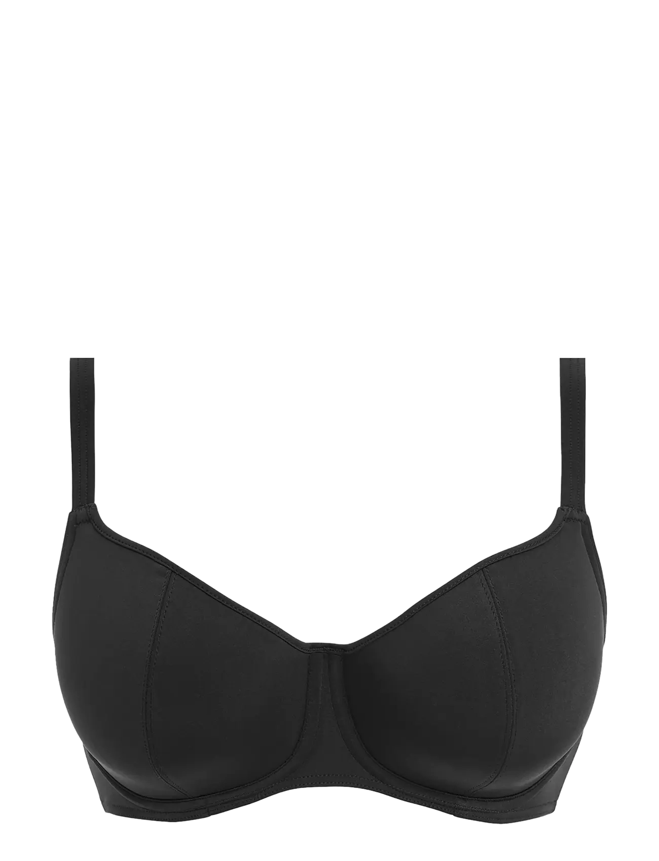 Freya JEWEL COVE UW SWEETHEART BIKINI TOP - Strandtøj - PLAIN BLACK / black