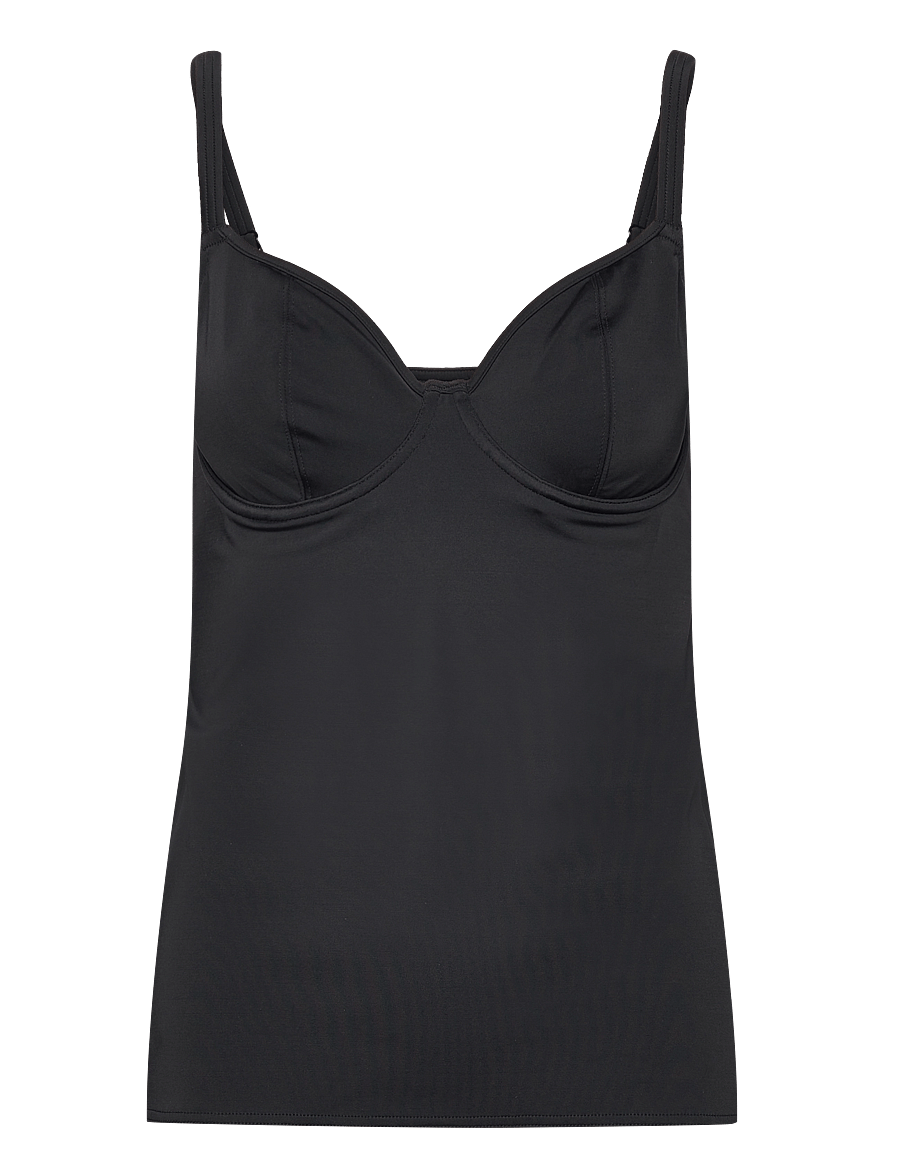 Freya - JEWEL COVE - tankinis - plain black - 0