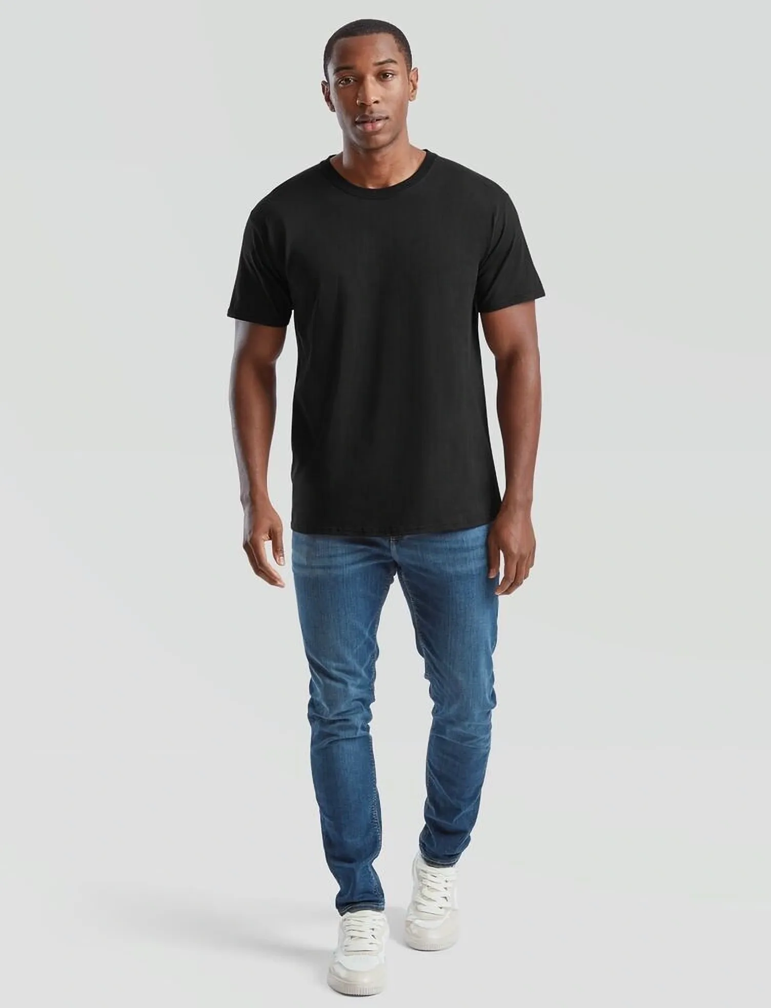 Fruit of the loom Valueweight T - Beachwear - BLACK / black