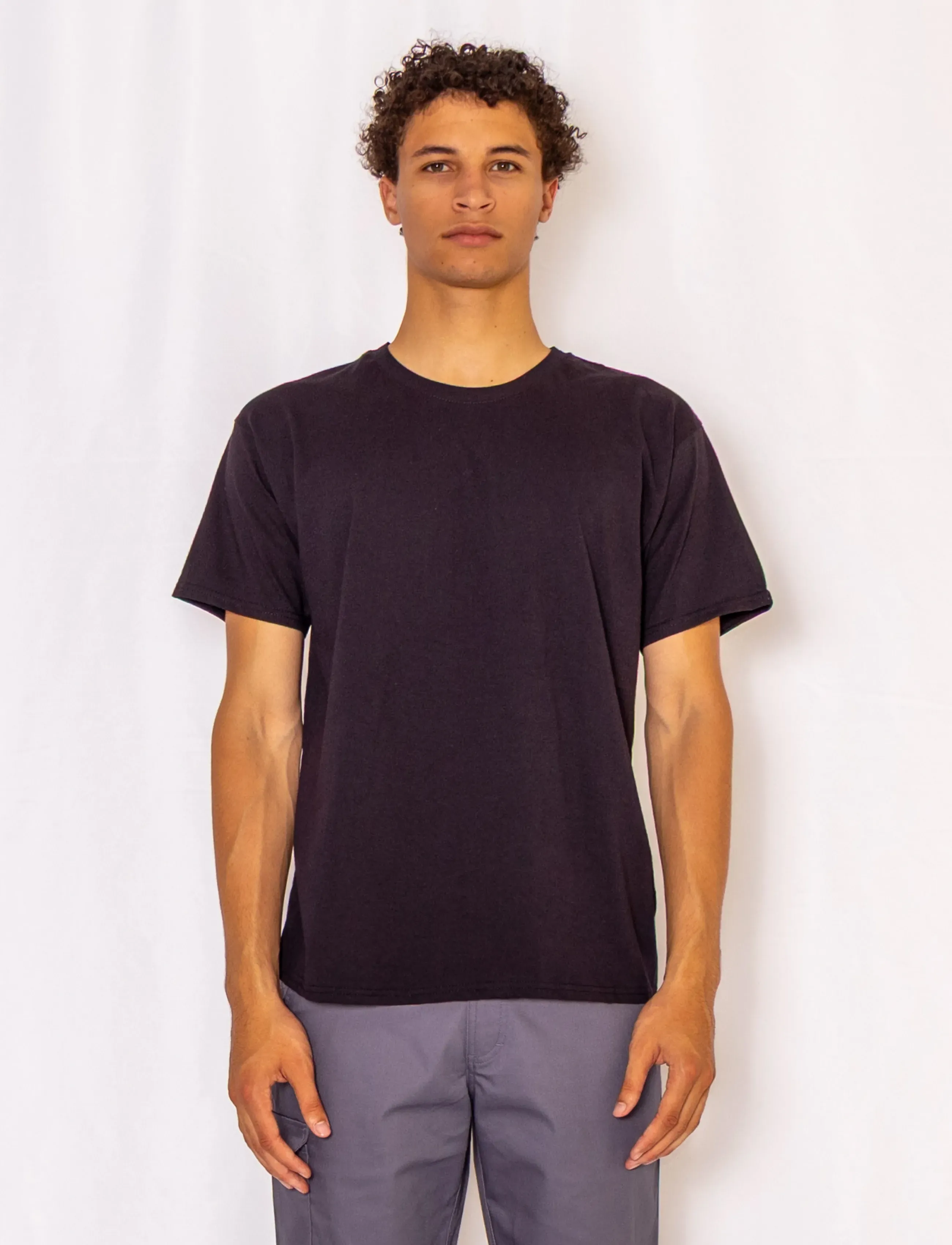 Fruit of the loom - Valueweight T - short-sleeved t-shirts - black - 3