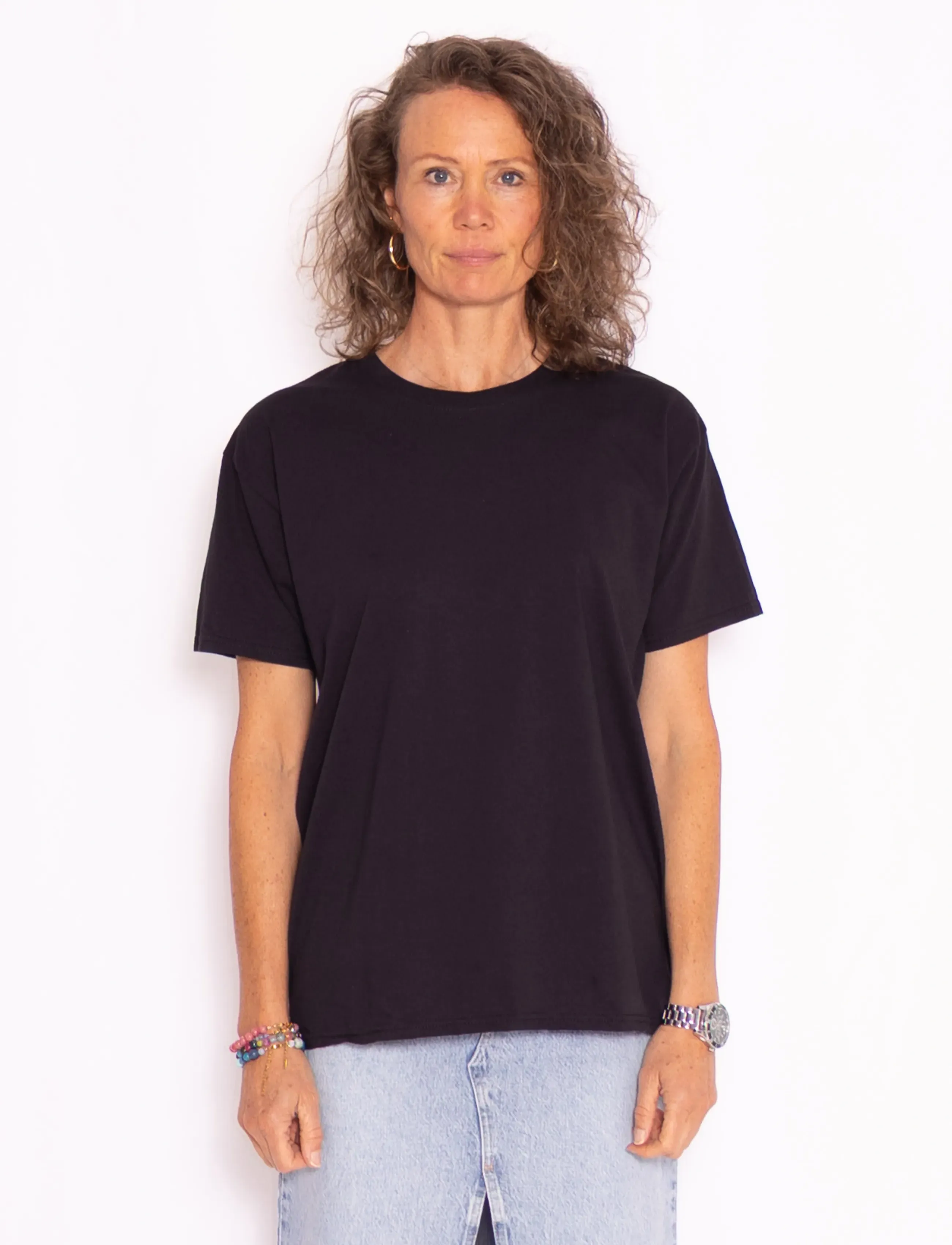 Fruit of the loom - Valueweight T - short-sleeved t-shirts - black - 4