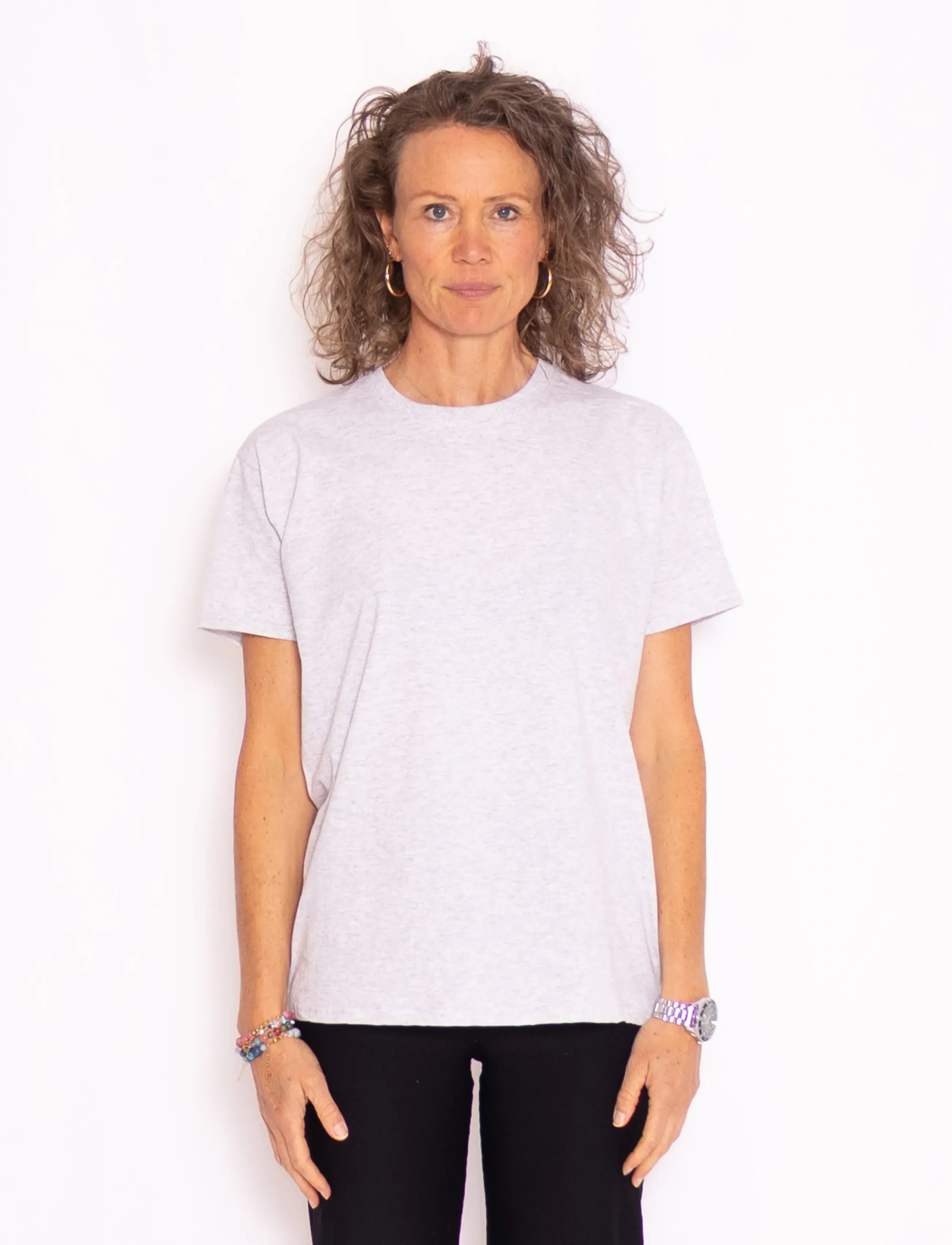Fruit of the loom - Valueweight T - kurzärmelig - heather grey - 4