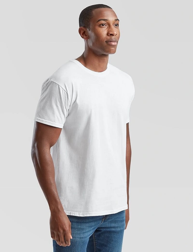 Fruit of the loom - Valueweight T - kortærmede t-shirts - white - 3