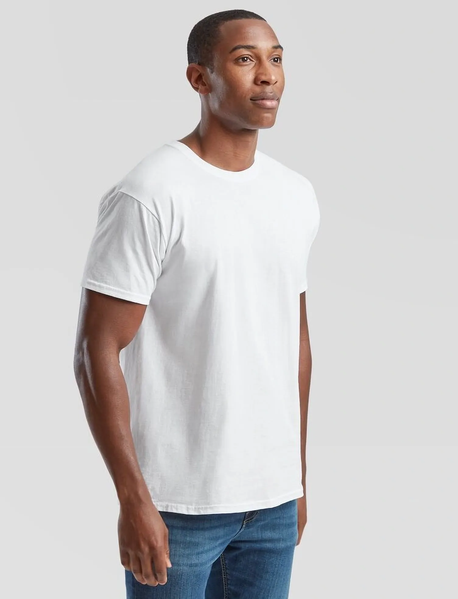 Fruit of the loom - Valueweight T - kortærmede t-shirts - white - 3