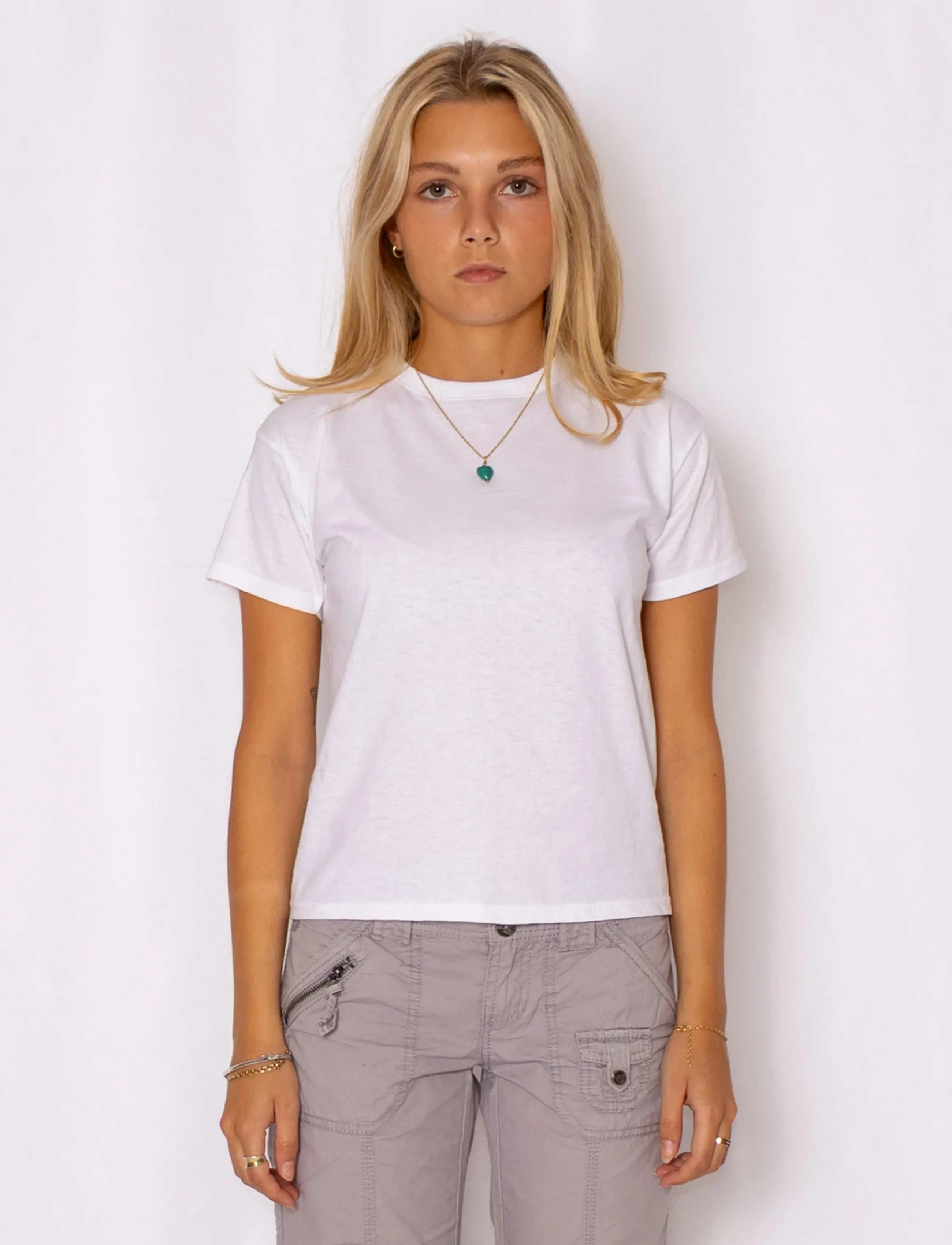 Fruit of the loom - Valueweight T - kortærmede t-shirts - white - 4
