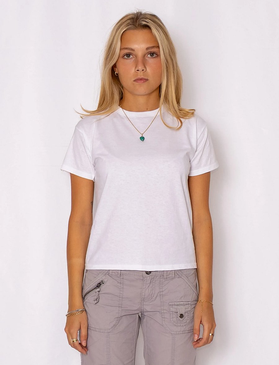 Fruit of the loom - Valueweight T - kortærmede t-shirts - white - 4