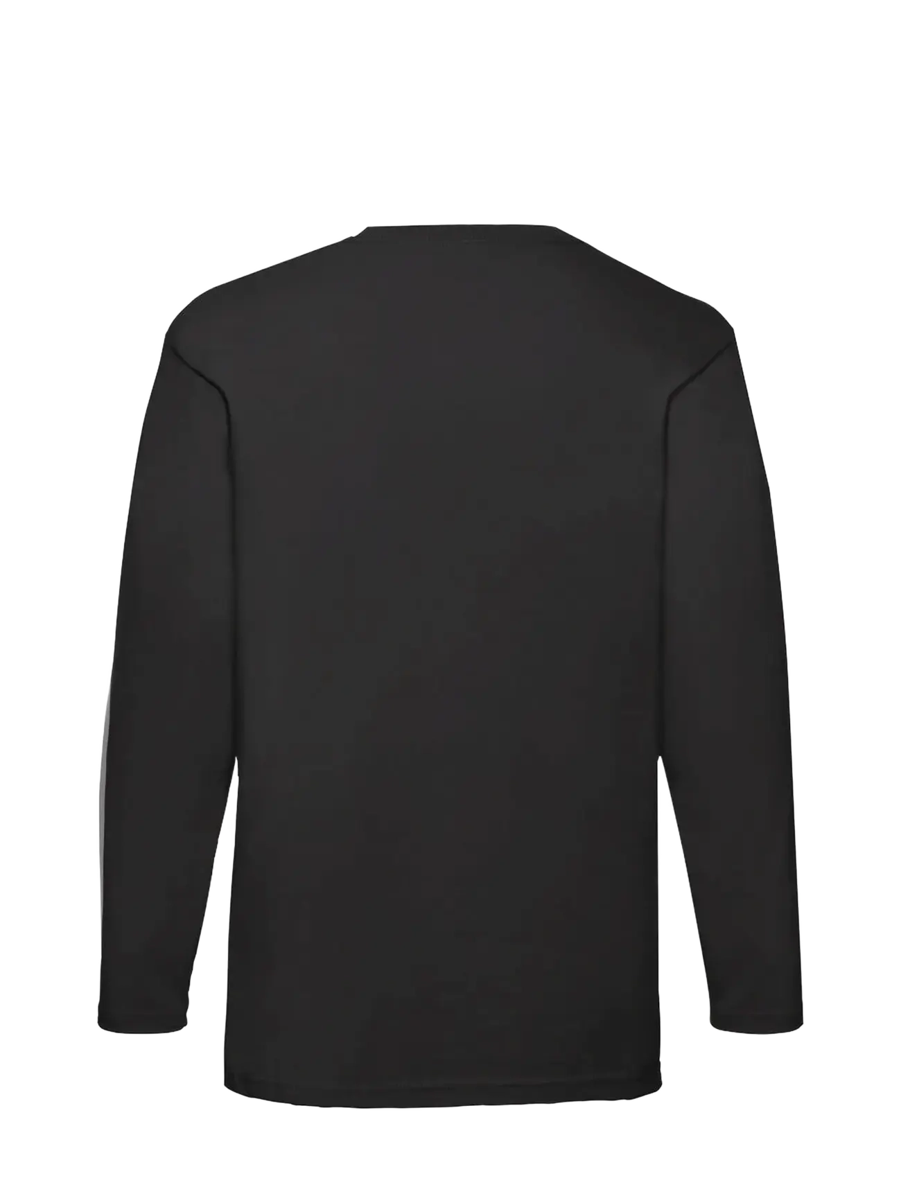 Fruit of the loom - Valueweight Long Sleeve T - langærmede t-shirts - black - 1