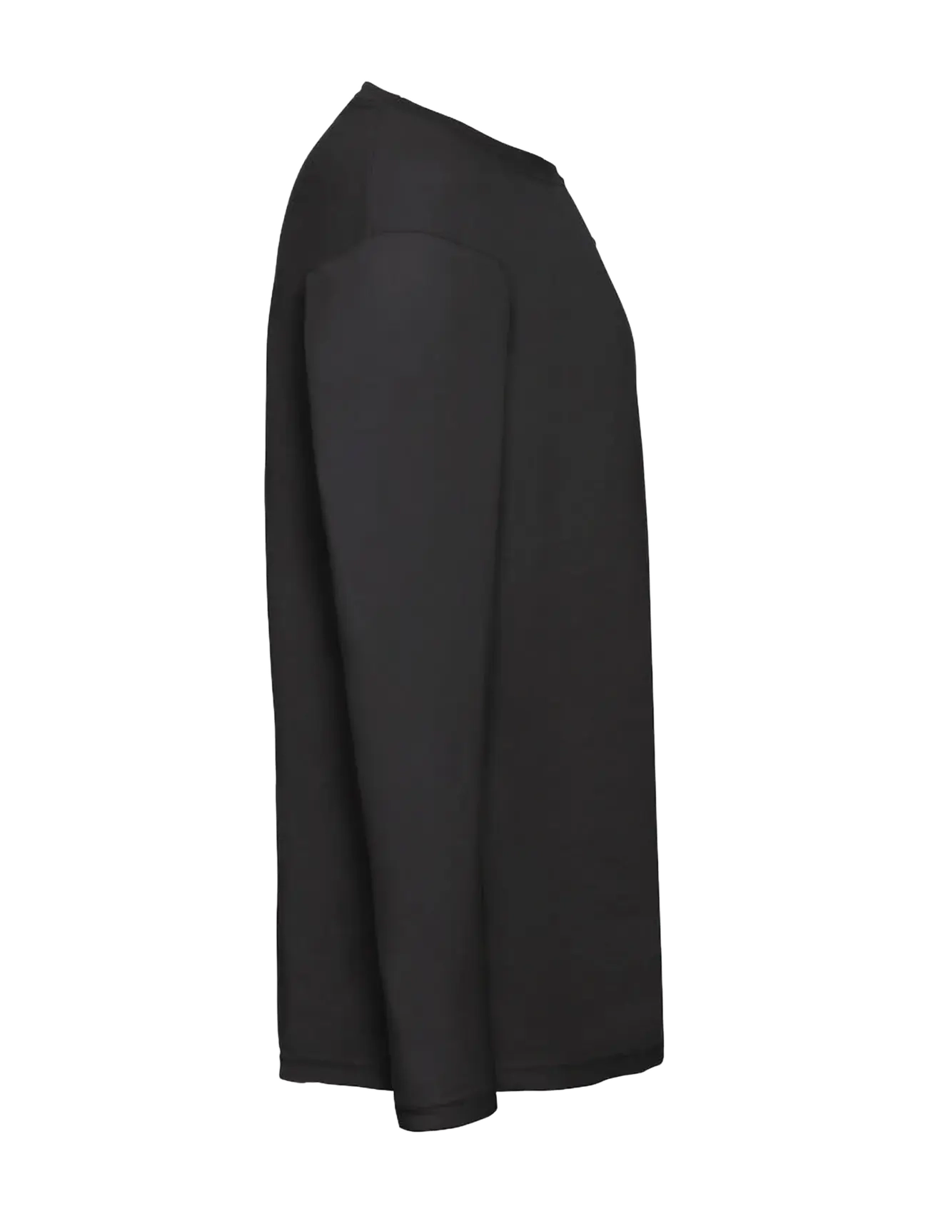 Fruit of the loom - Valueweight Long Sleeve T - langærmede t-shirts - black - 2