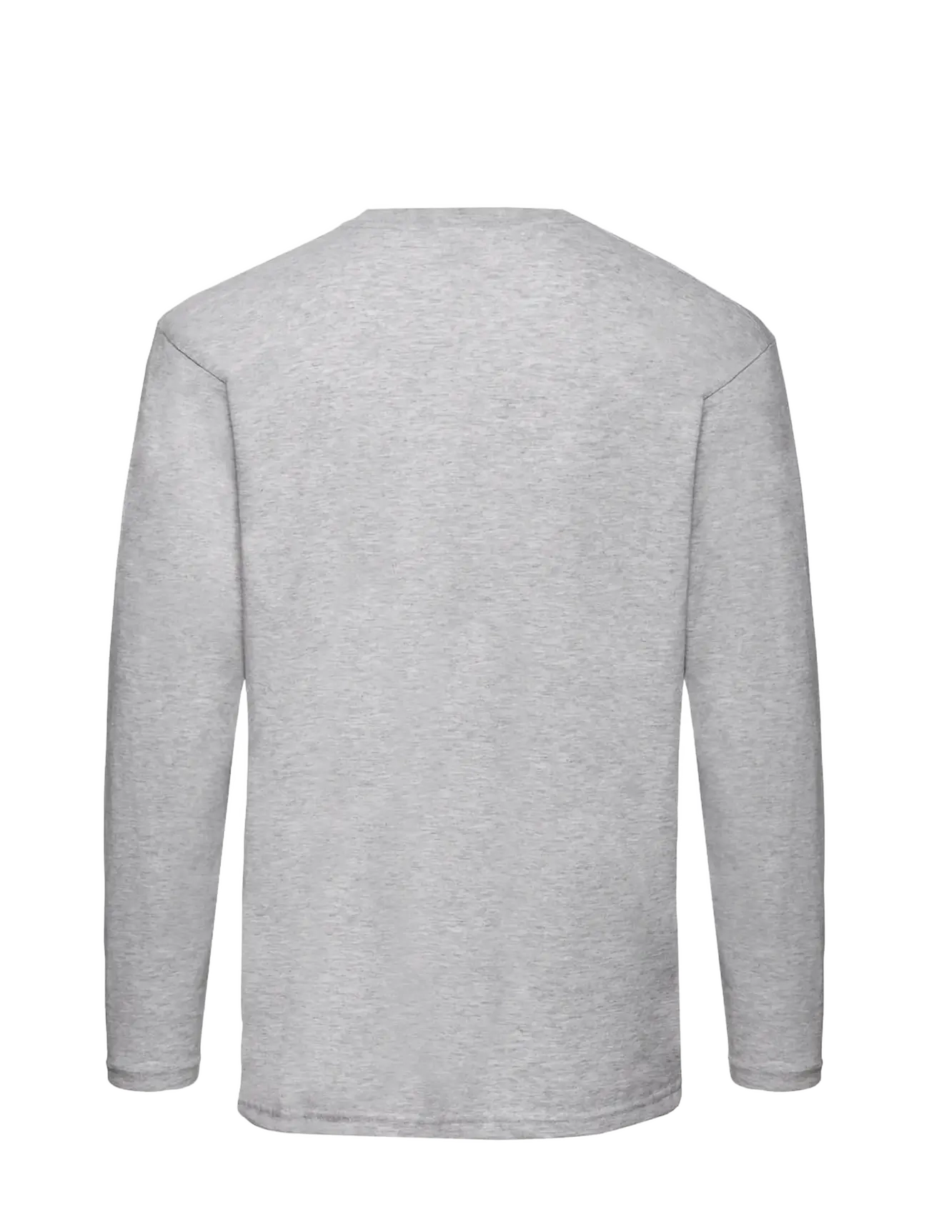 Fruit of the loom - Valueweight Long Sleeve T - langærmede t-shirts - heather grey - 1