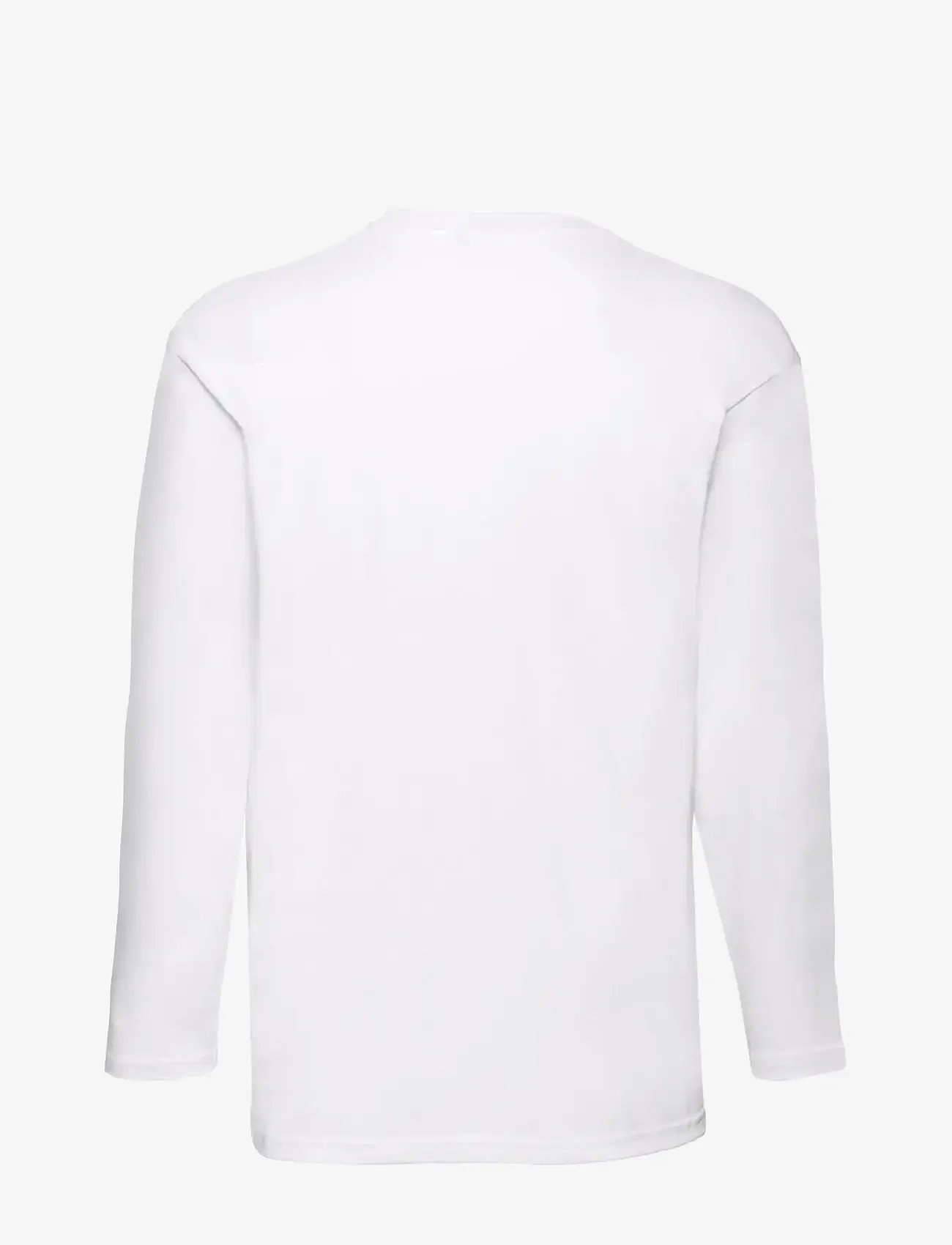 Fruit of the loom - Valueweight Long Sleeve T - long-sleeved t-shirts - white - 1