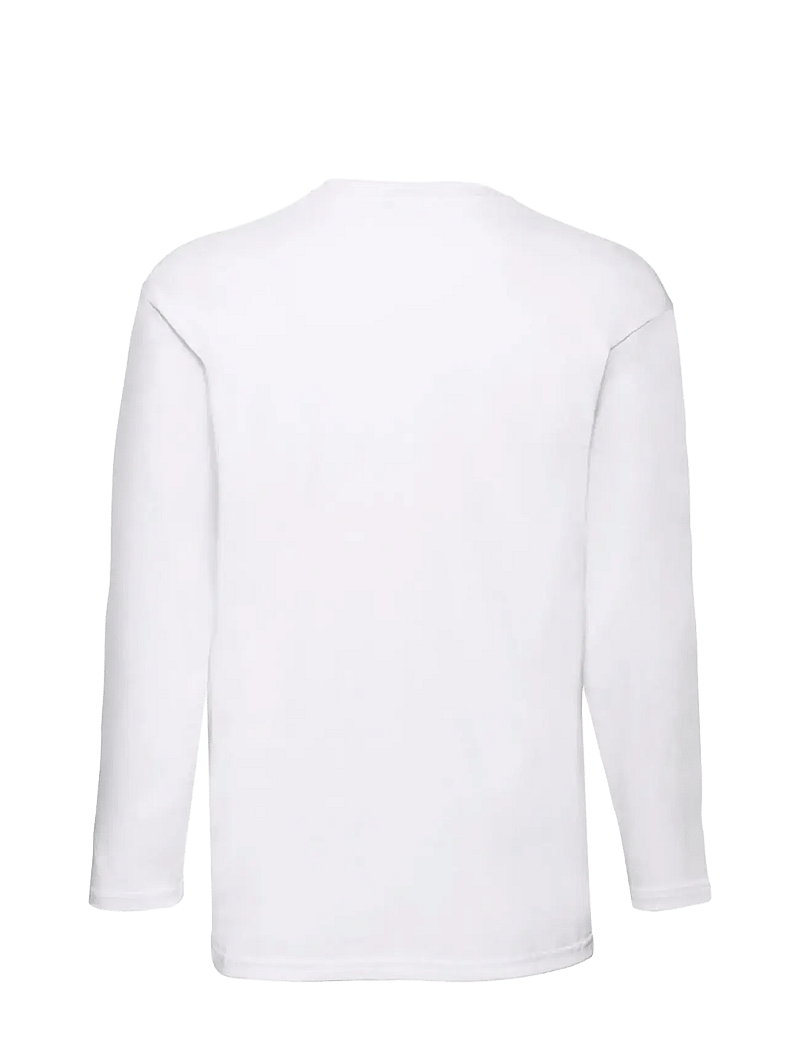 Fruit of the loom - Valueweight Long Sleeve T - t-krekli ar garām piedurknēm - white - 1