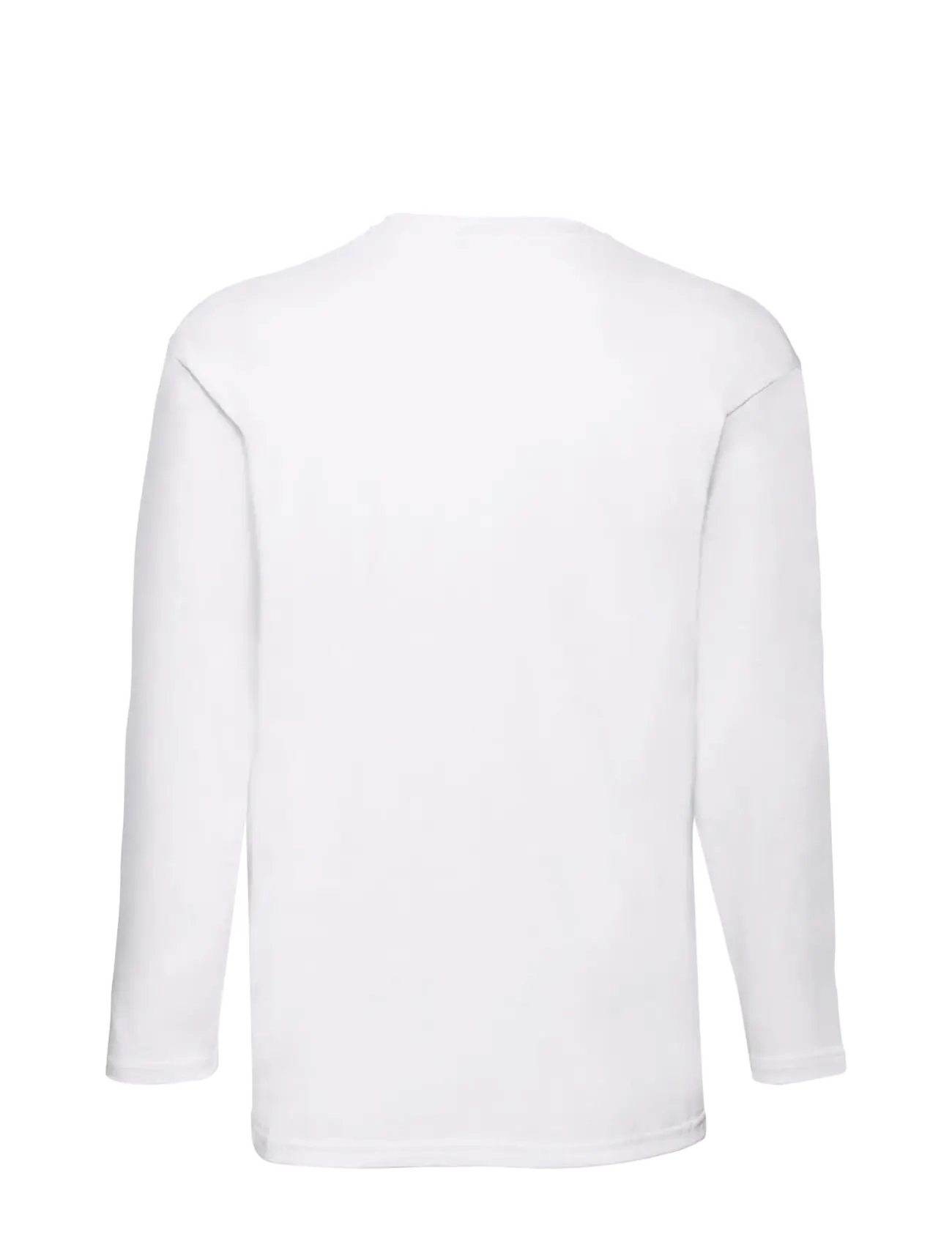 Fruit of the loom - Valueweight Long Sleeve T - langermede t-skjorter - white - 1