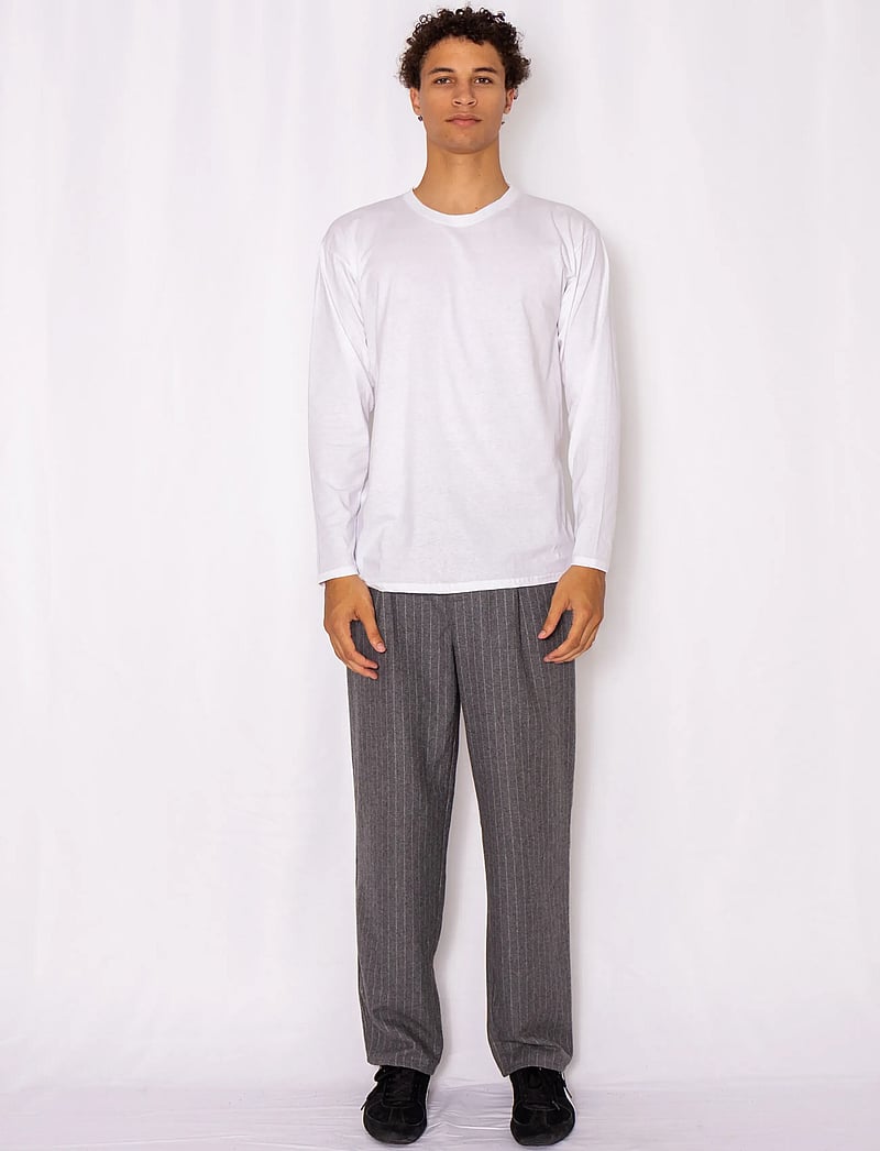 Fruit of the loom - Valueweight Long Sleeve T - t-krekli ar garām piedurknēm - white - 3