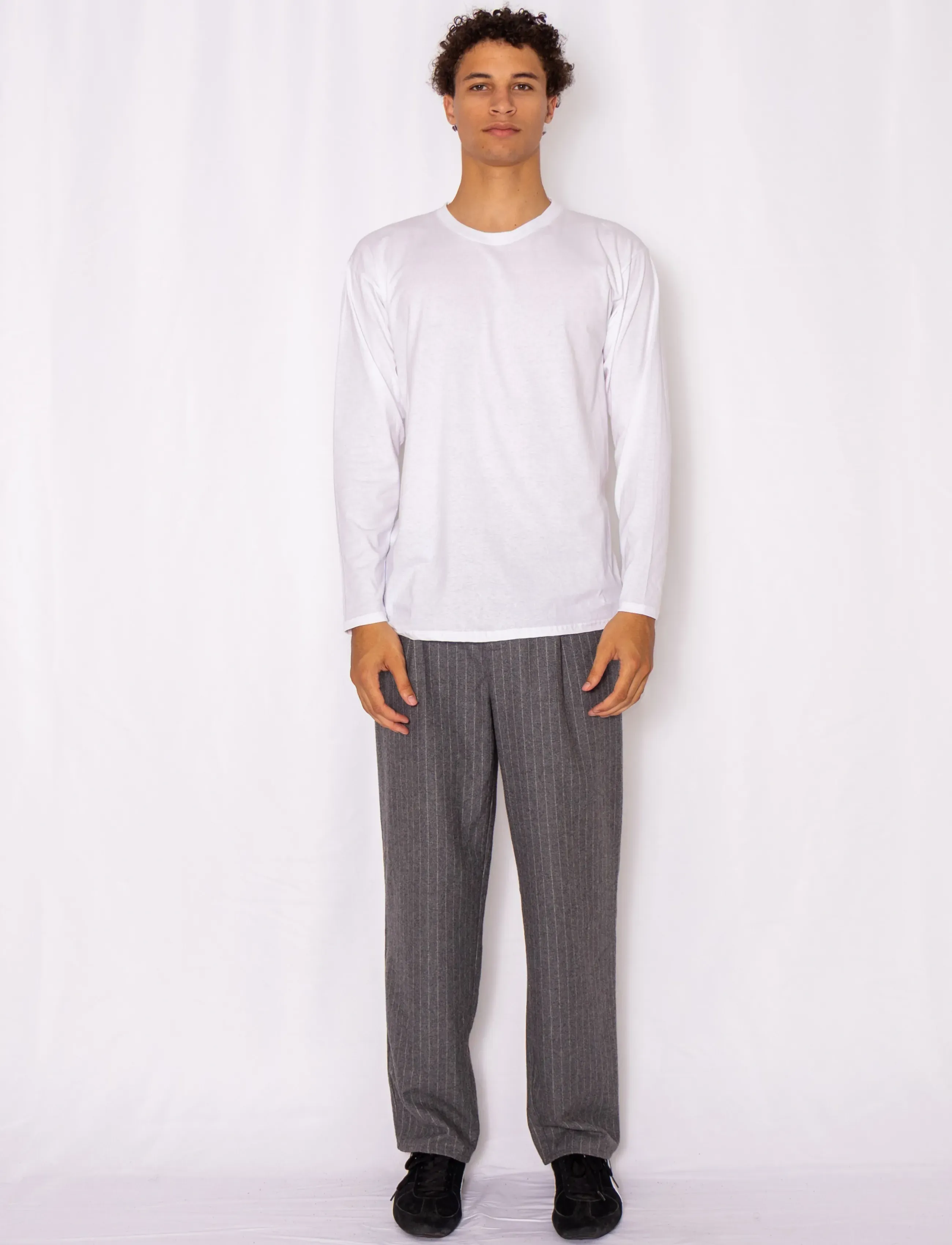 Fruit of the loom - Valueweight Long Sleeve T - langermede t-skjorter - white - 3
