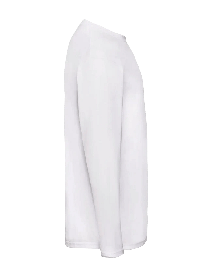 Fruit of the loom - Valueweight Long Sleeve T - langermede t-skjorter - white - 2