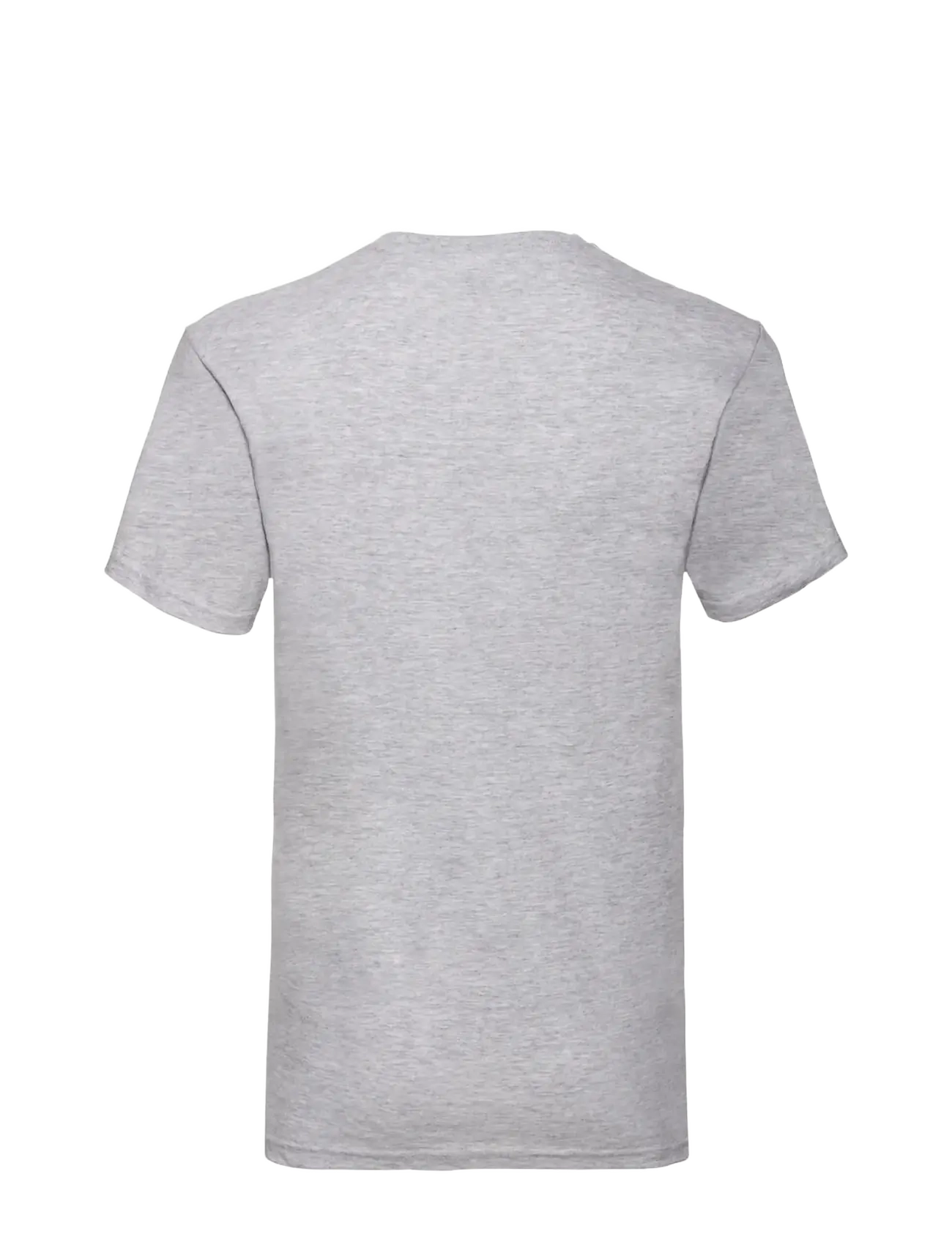 Fruit of the loom - Valueweight V-Neck T - kortærmede t-shirts - heather grey - 1