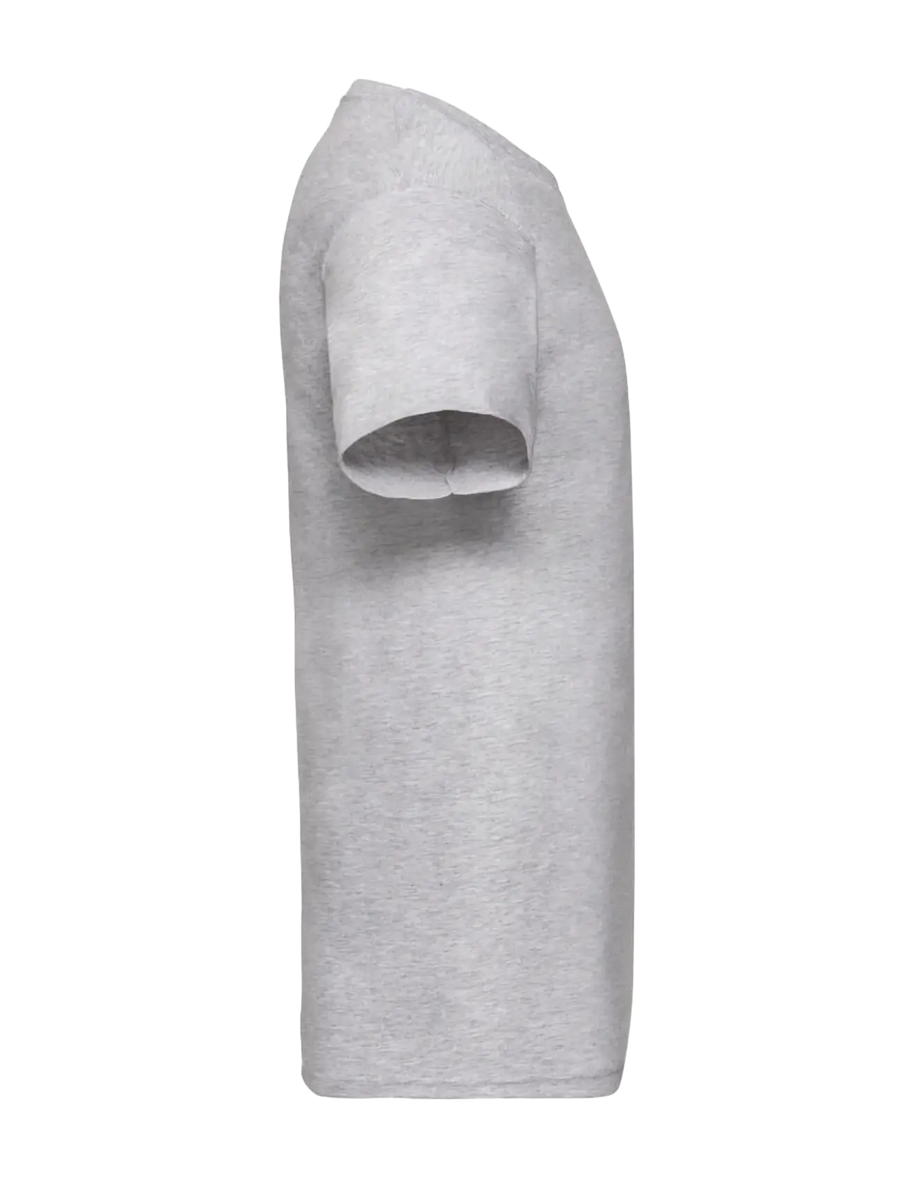 Fruit of the loom - Valueweight V-Neck T - kortærmede t-shirts - heather grey - 2
