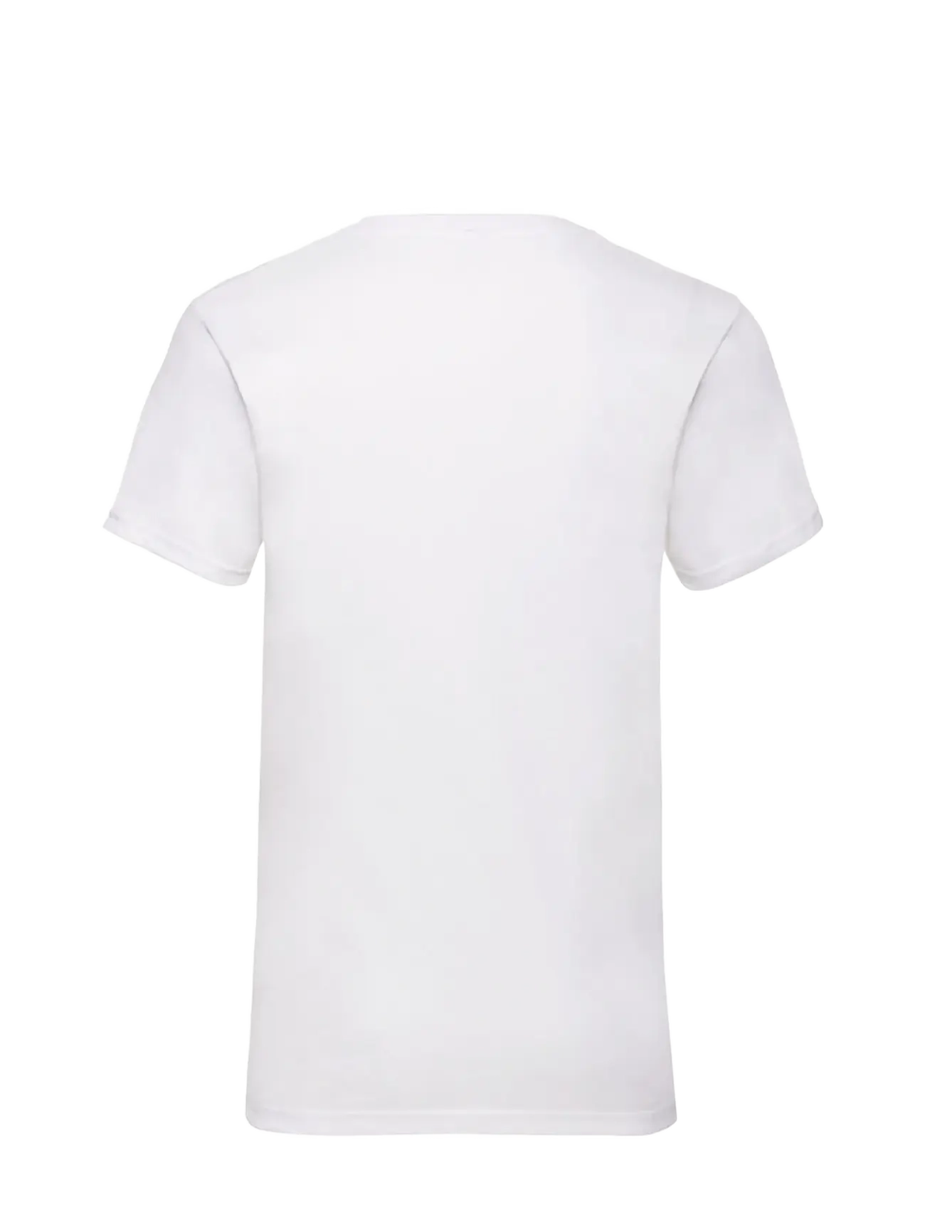 Fruit of the loom - Valueweight V-Neck T - kortermede t-skjorter - white - 1