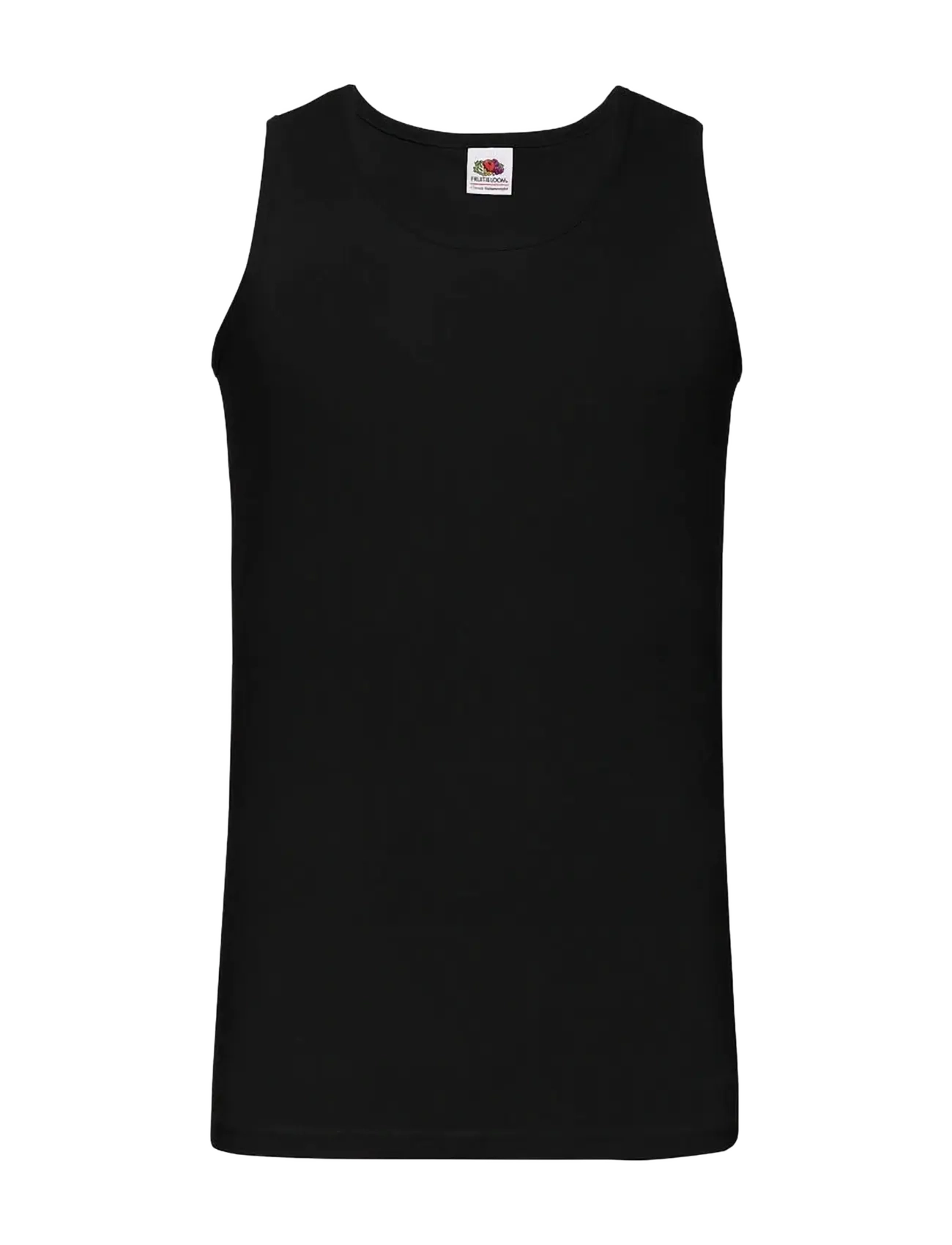 FRUIT OF THE LOOM Valueweight Athletic Vest Schwarz - M - Damen