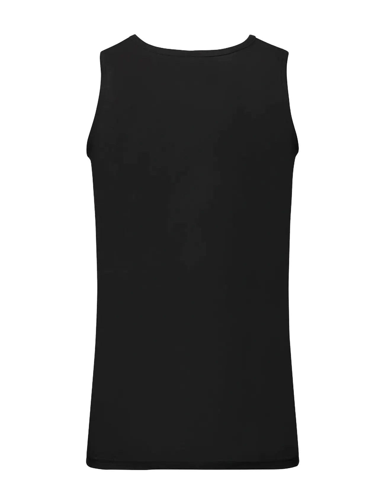 Fruit of the loom - Valueweight Athletic Vest - marškinėliai be rankovių - black - 2