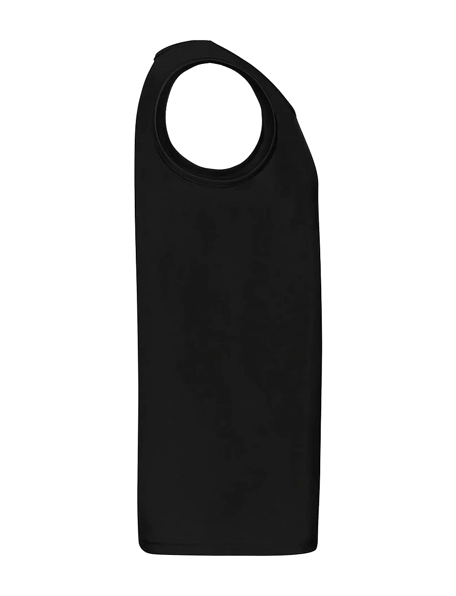 Fruit of the loom - Valueweight Athletic Vest - marškinėliai be rankovių - black - 3