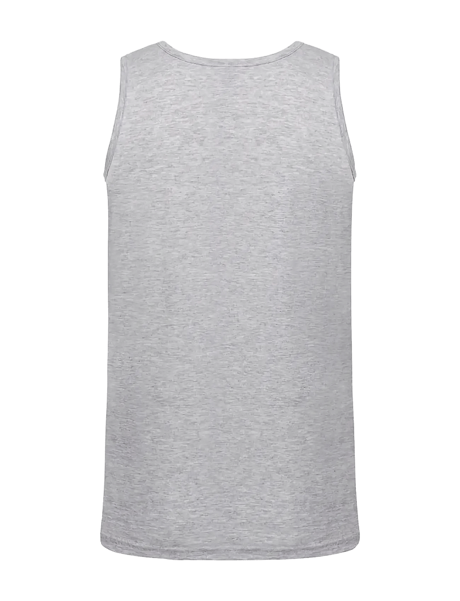 Fruit of the loom - Valueweight Athletic Vest - tanktops - heather grey - 2