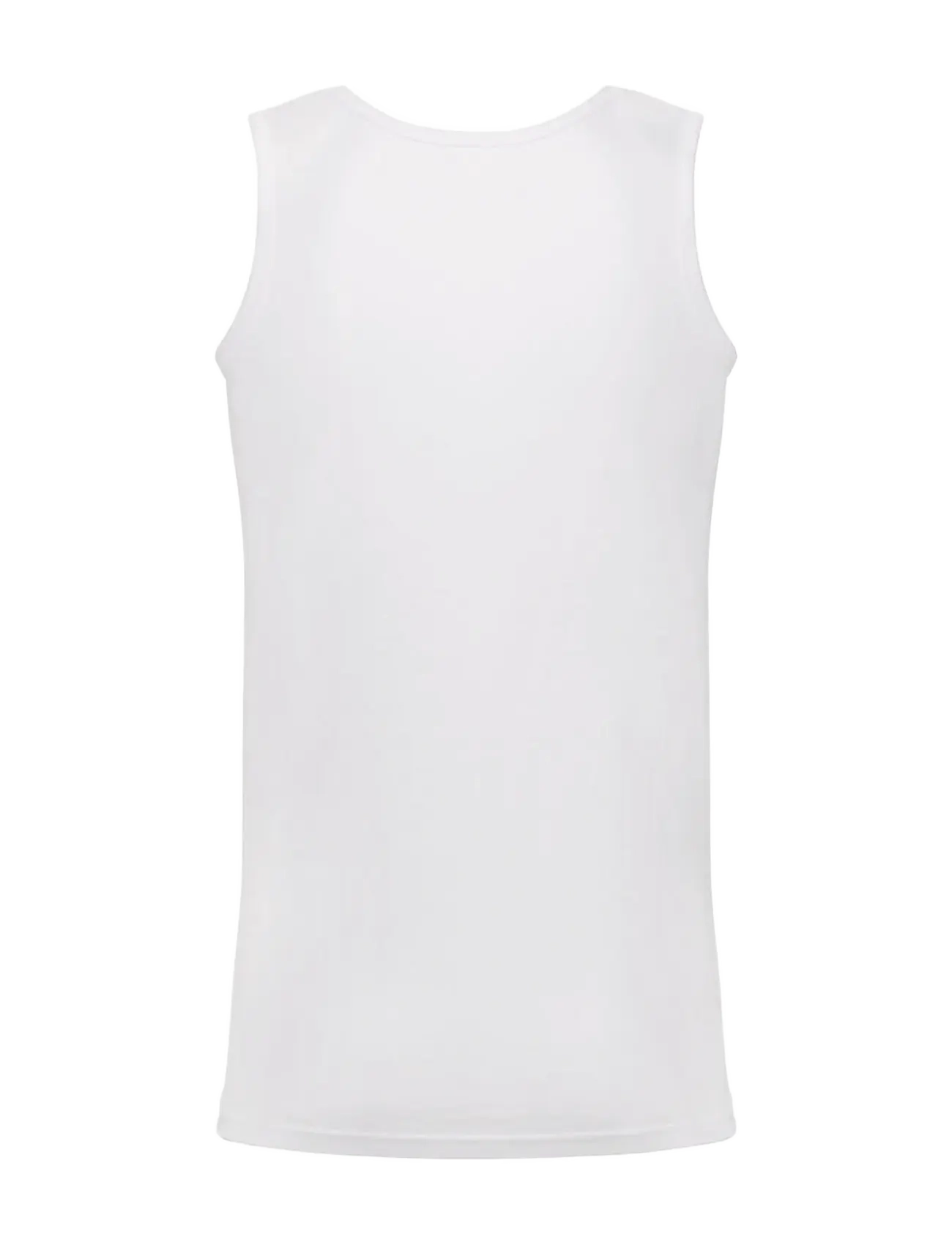 Fruit of the loom - Valueweight Athletic Vest - linnen - white - 2