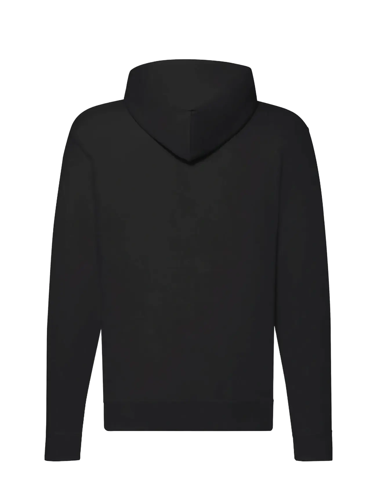 Fruit of the loom - Classic Hooded Sweat Jacket - hættetrøjer - black - 1