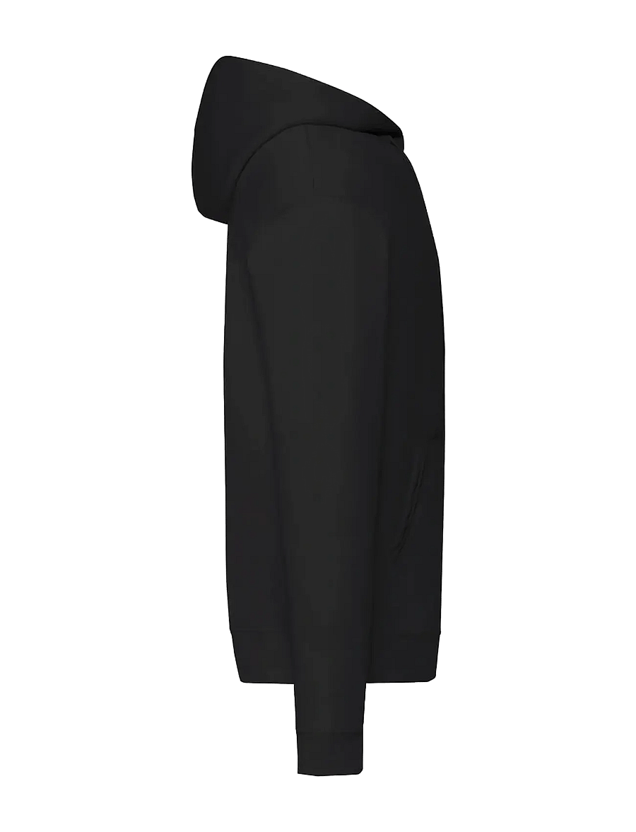 Fruit of the loom - Classic Hooded Sweat Jacket - hættetrøjer - black - 2