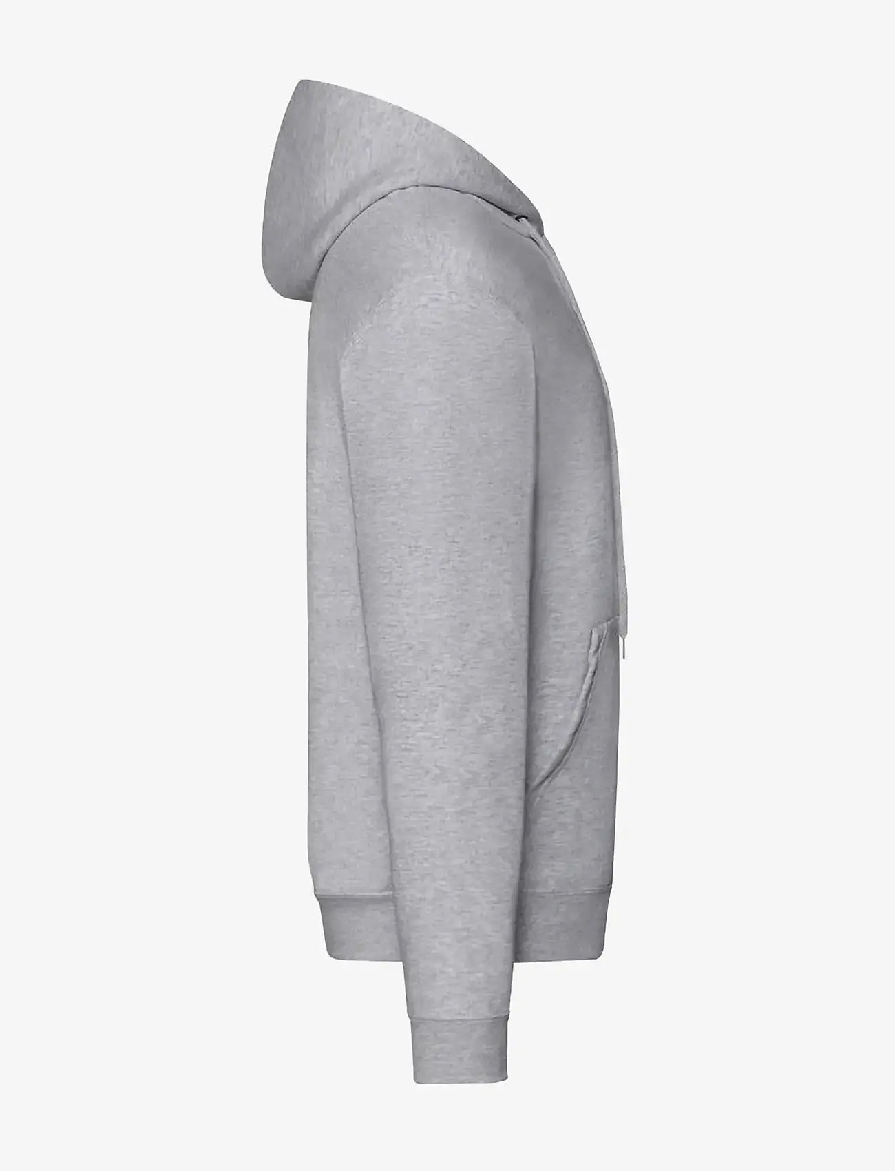 Fruit of the loom - Classic Hooded Sweat Jacket - hoodies - heather grey - 2