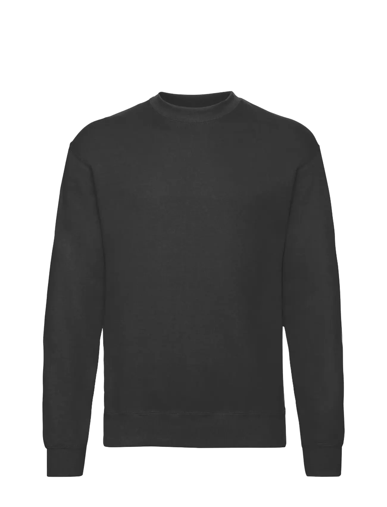FRUIT OF THE LOOM Klassisch Set-In Sweat Schwarz - M - Damen